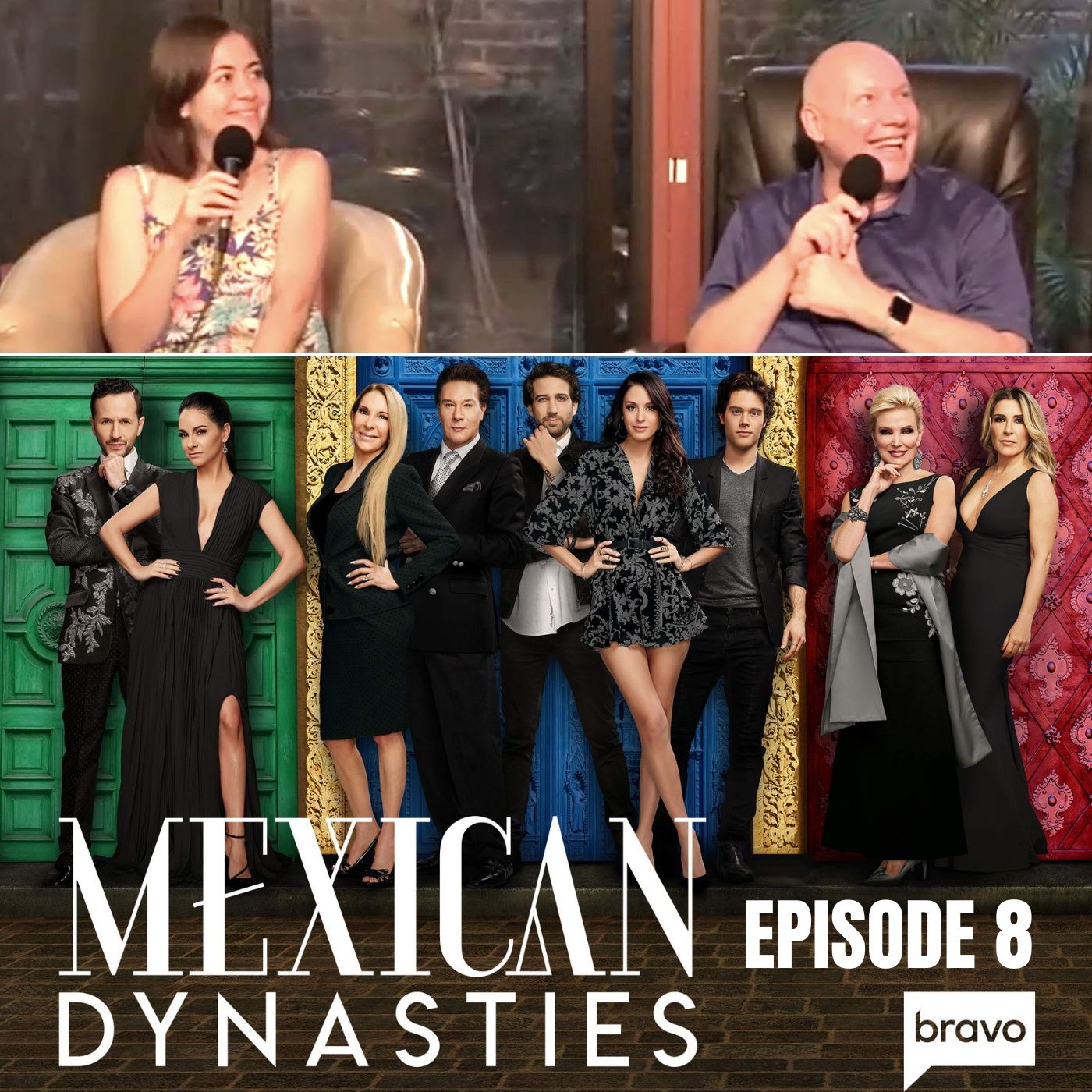 Tv Episode 8 of Mexican Dynasties "Paz for Concern" Commentary by David Hoffmeister with Spanish translation episode artwork