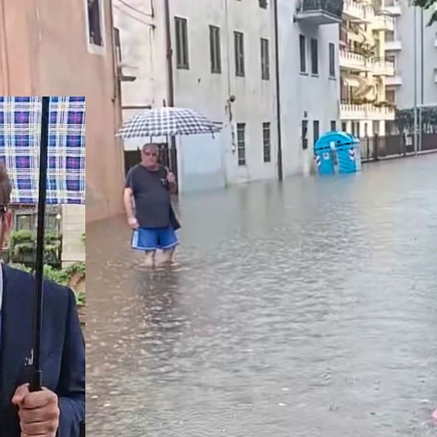 Nubifragio in città: 100 millimetri di pioggia in tre ore, allagamenti e sottopassi chiusi episode artwork