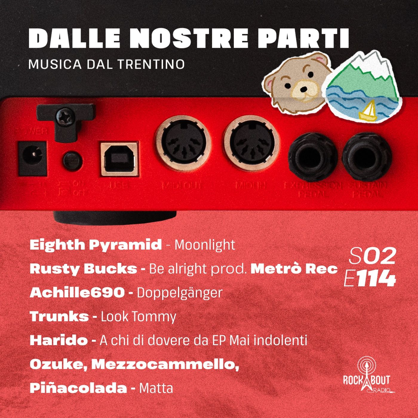 S02E114 - Eighth Pyramid, Rusty Bucks, Achille690, Trunks, Harido e Ozuke, Mezzocammello, Pinacolada episode artwork