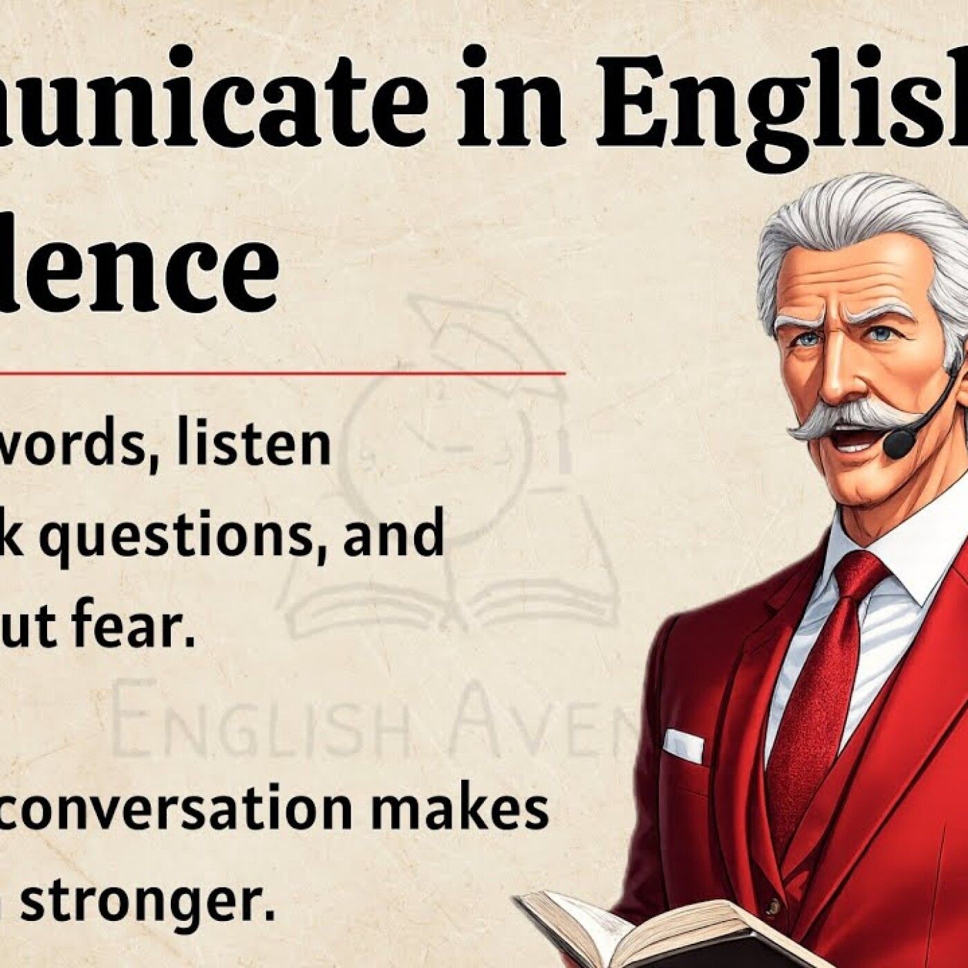 Communicate in English with confidence | Improve Your English Fluency ✅️ episode artwork