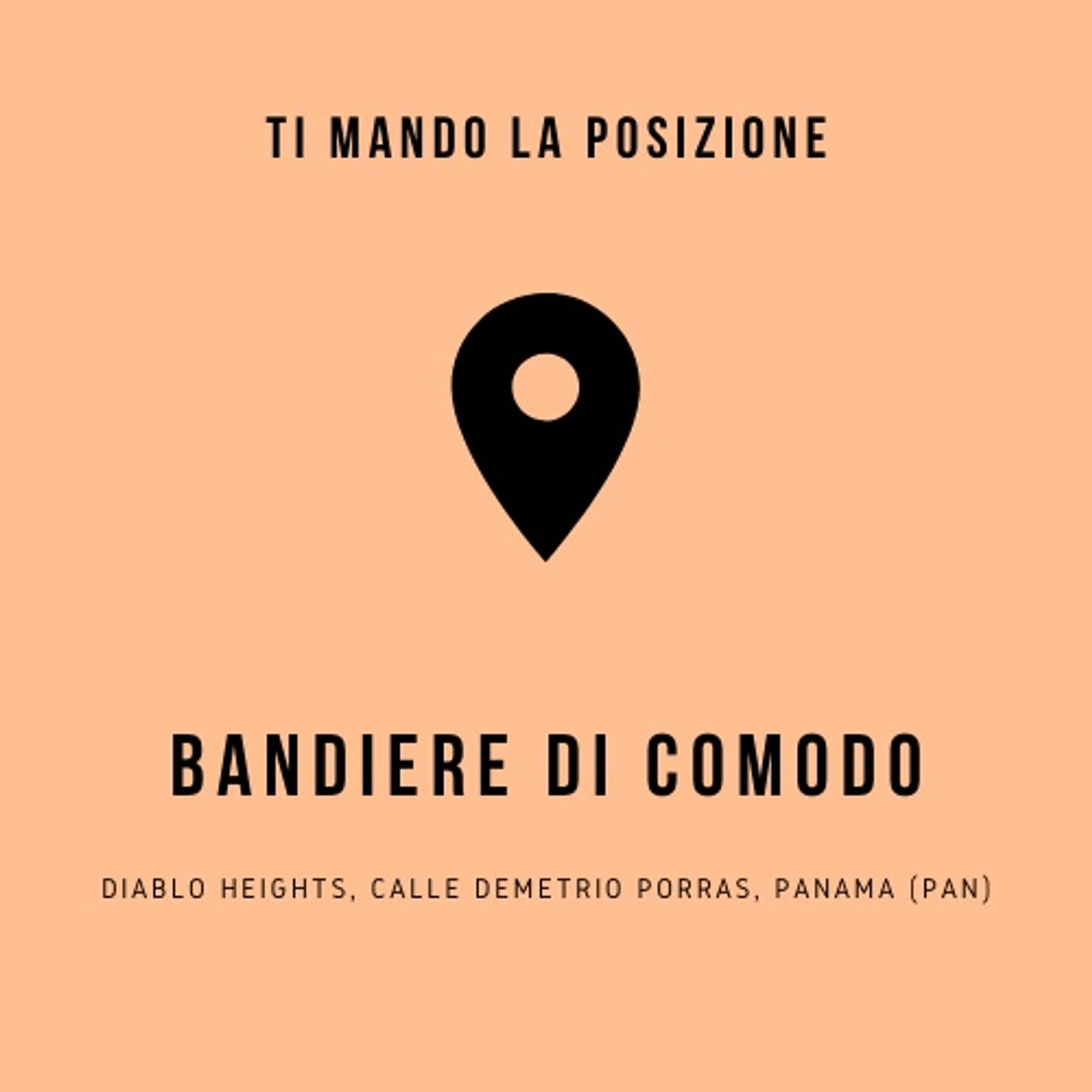 Ti mando la posizione