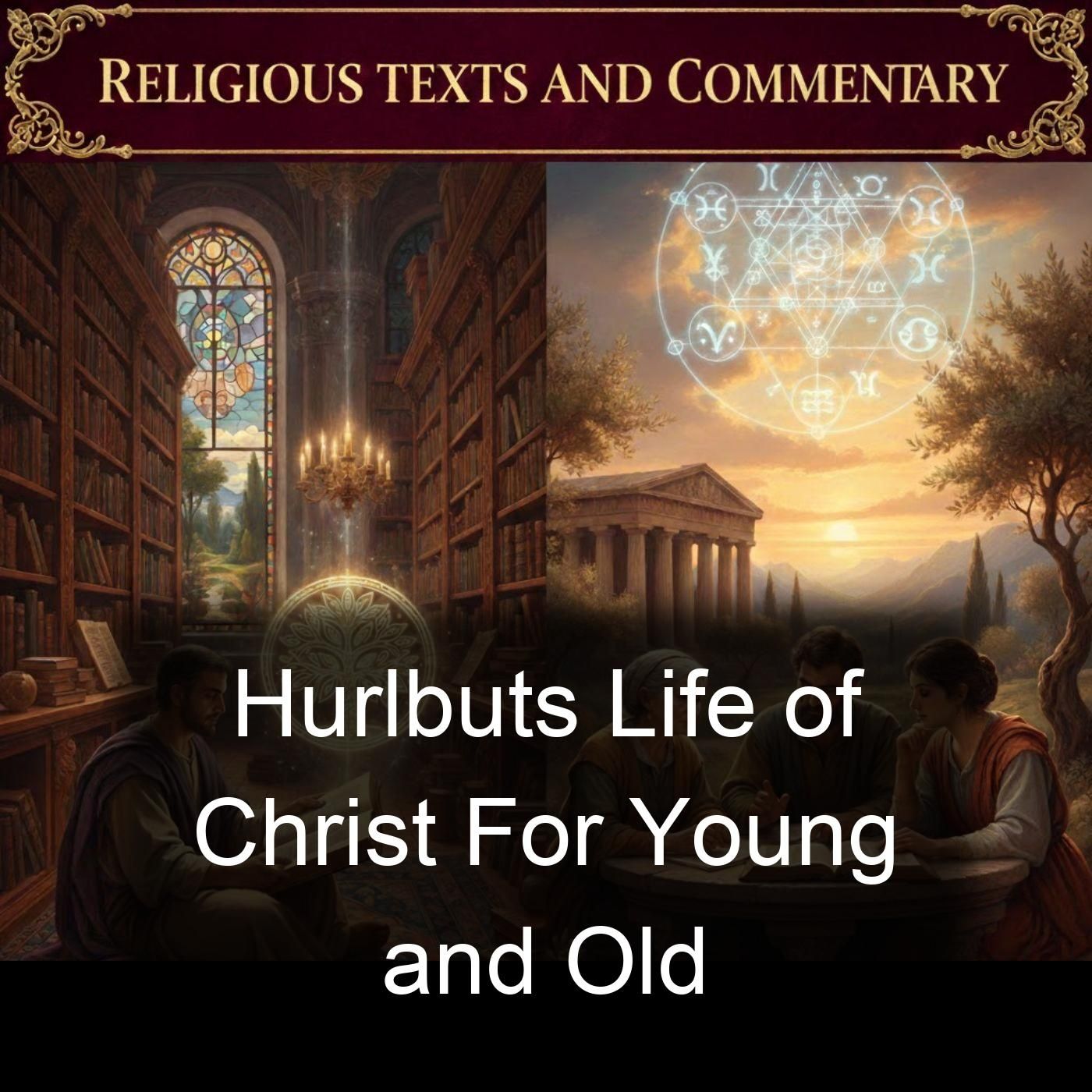 Hurlbuts Life of Christ For Young and Old cover art