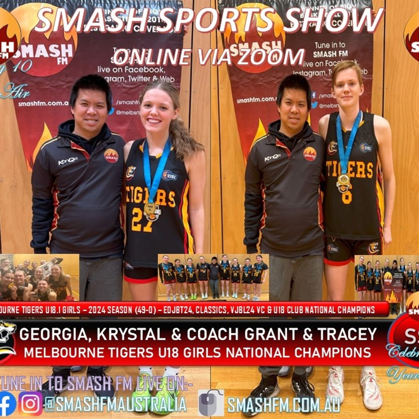 SSS10THYR: Melbourne Tigers U18 Girls Club Nationals Championship Interviews 281024