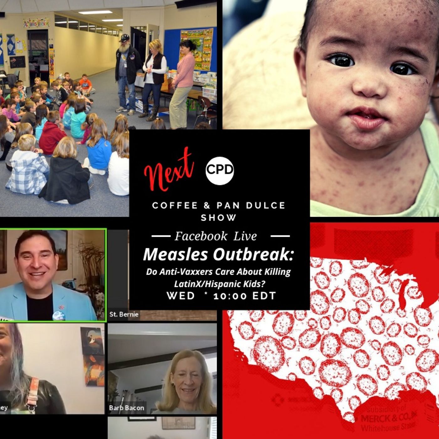 “Measles Outbreak: Do Anti-Vaxxers Care About Killing LatinX/Hispanic Kids?”–#CPD0290-03132024 episode artwork