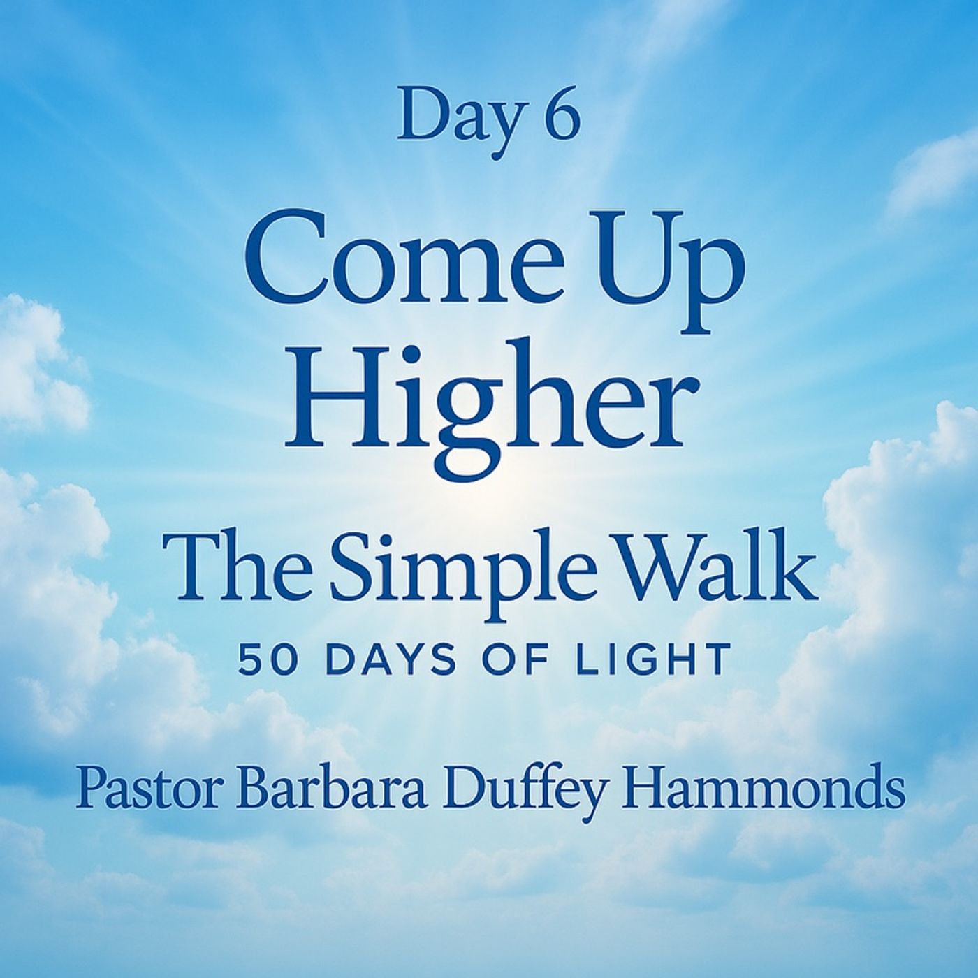 The Simple Walk - 50 Days Of Light