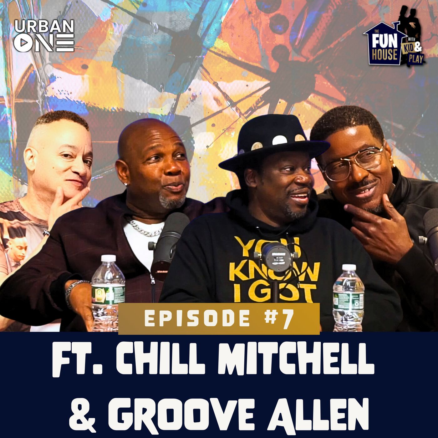 It's a House Party Reunion EXCLUSIVE with Kid n Play, 'Chill Mitchell and Groove Allen!