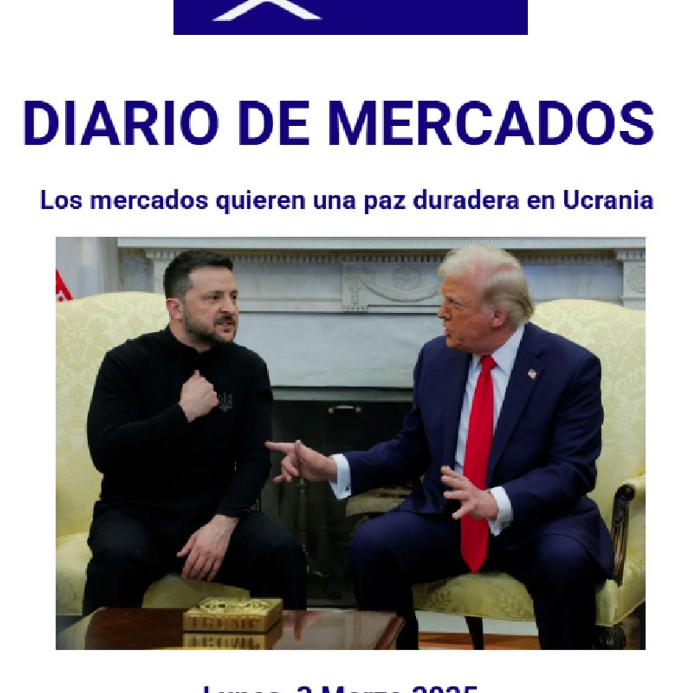 PODCAST en abierto DIARIO DE MERCADOS Lunes 3 Marzo 2025 episode artwork