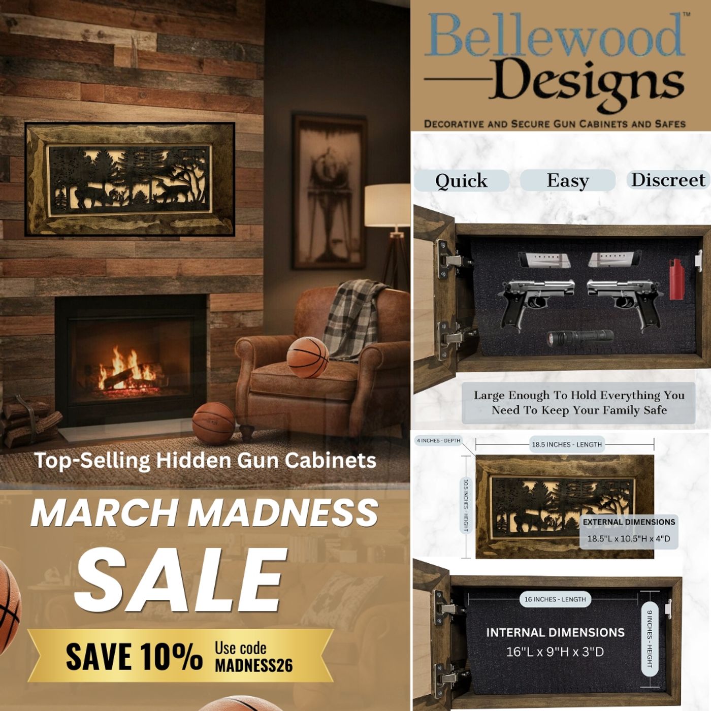 Upgrade Home Security in Style - Bellewood Designs March Madness Sale episode artwork
