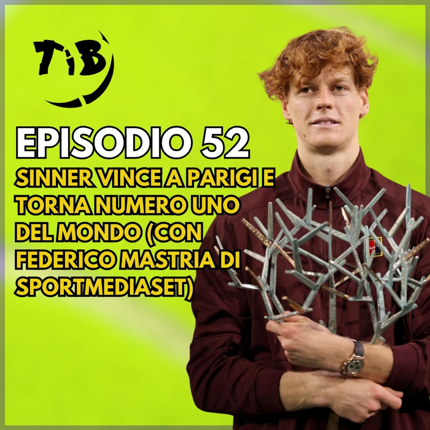 Episodio 52 - Sinner vince a Parigi e torna numero uno del mondo (con Federico Mastria di Sportmediaset)