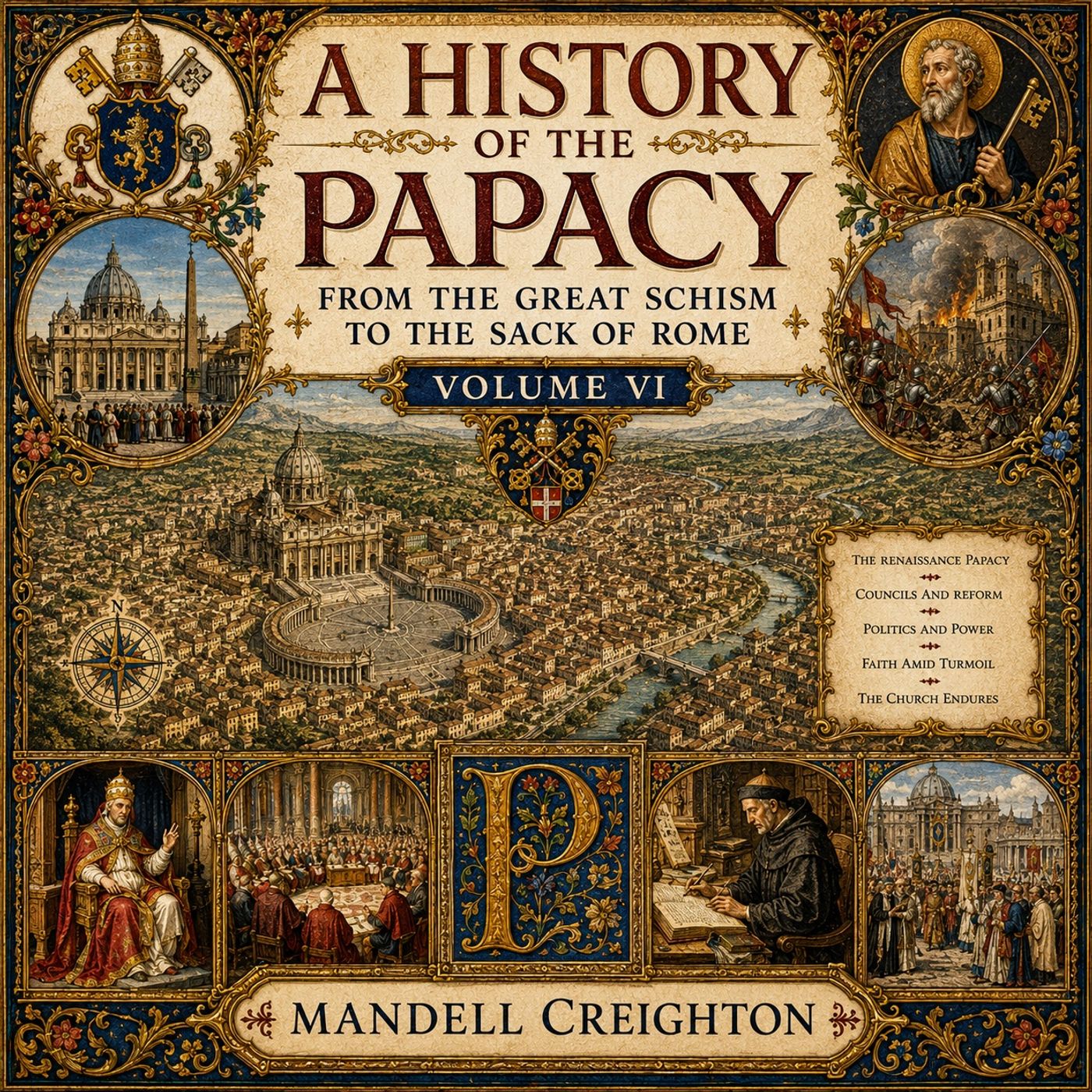 A History of the Papacy from the Great Schism to the Sack of Rome, Volume VI by Mandell Creighton (Complete Audiobook) | Renaissance  Part 1