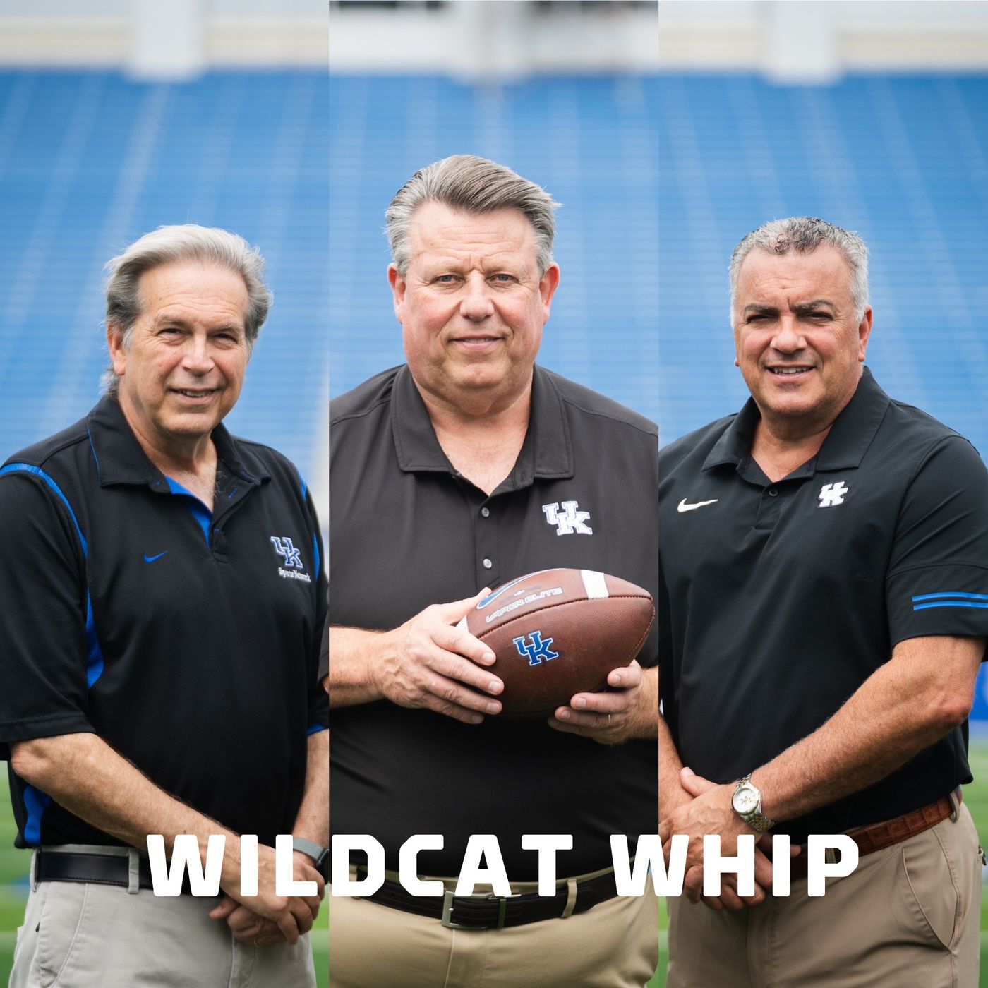 Wildcat Whip with Tom Leach, Jeff Piecoro & Dick Gabriel pre Louisville