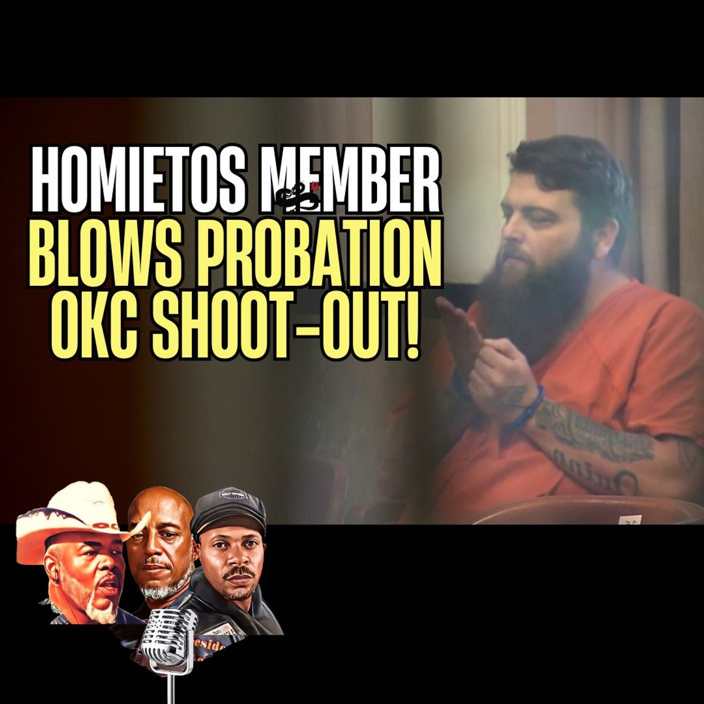 Homietos MC Member Blows Probation to Hang with Club