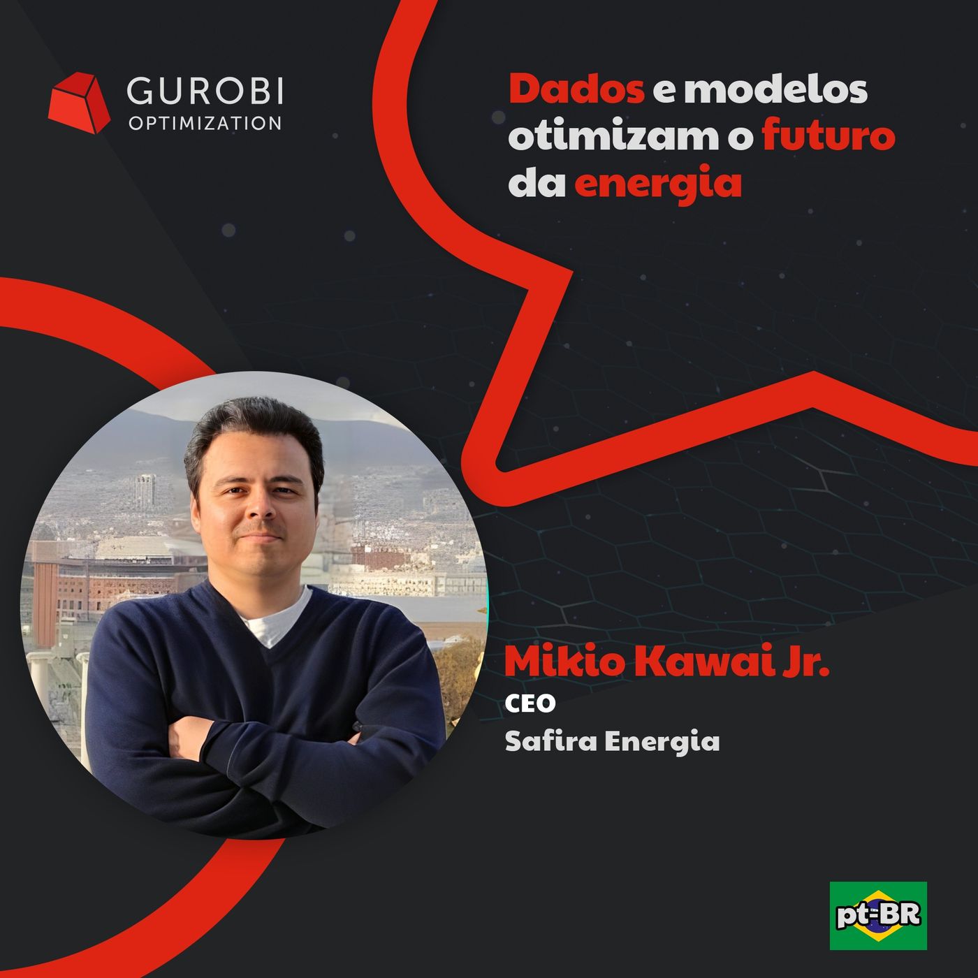 #003 🇧🇷 Dados e modelos otimizam o futuro da energia | Mikio Kawai Jr. (Safira Energia)