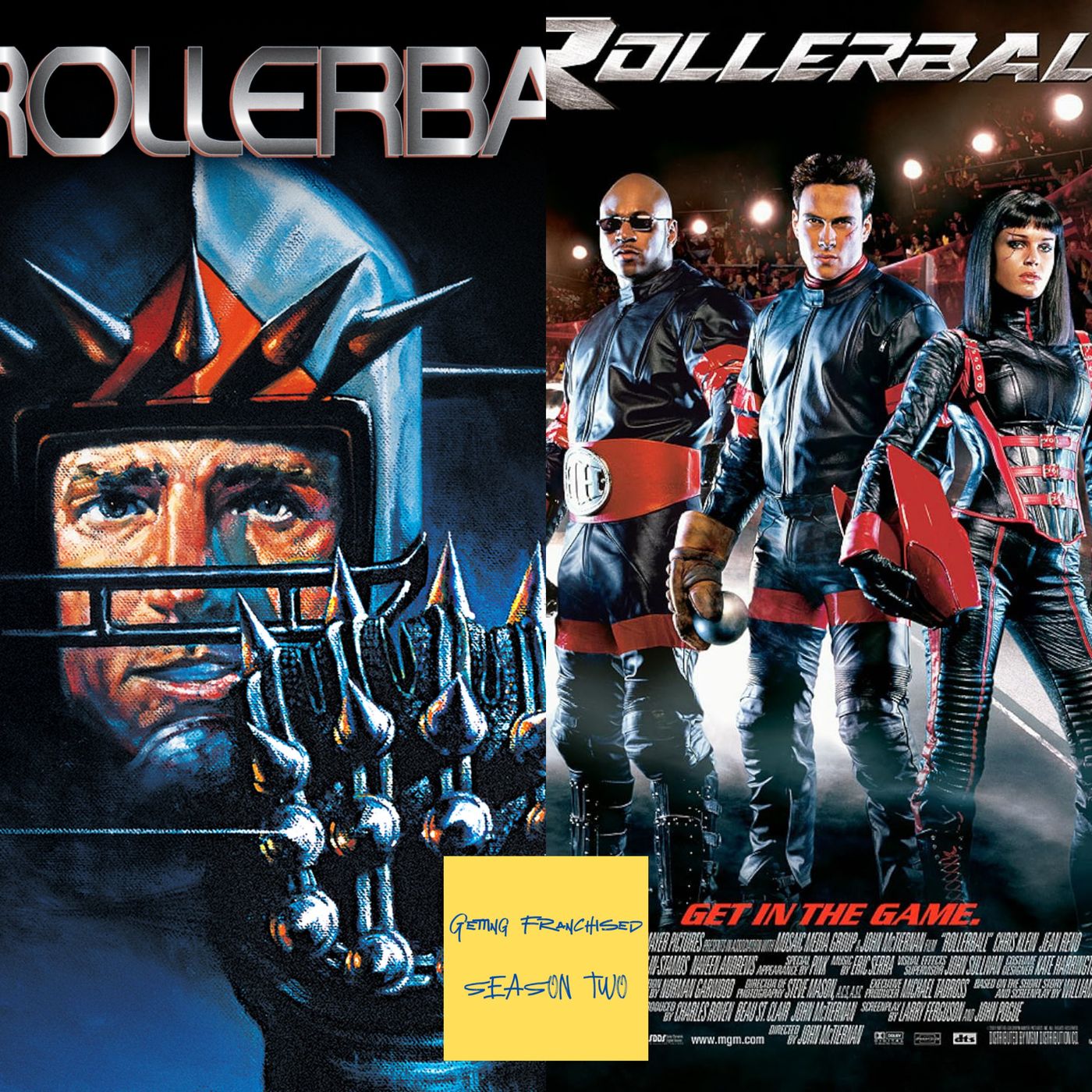Getting Franchised Season 2: Rollerball 1975 & Rollerball 2002 episode artwork