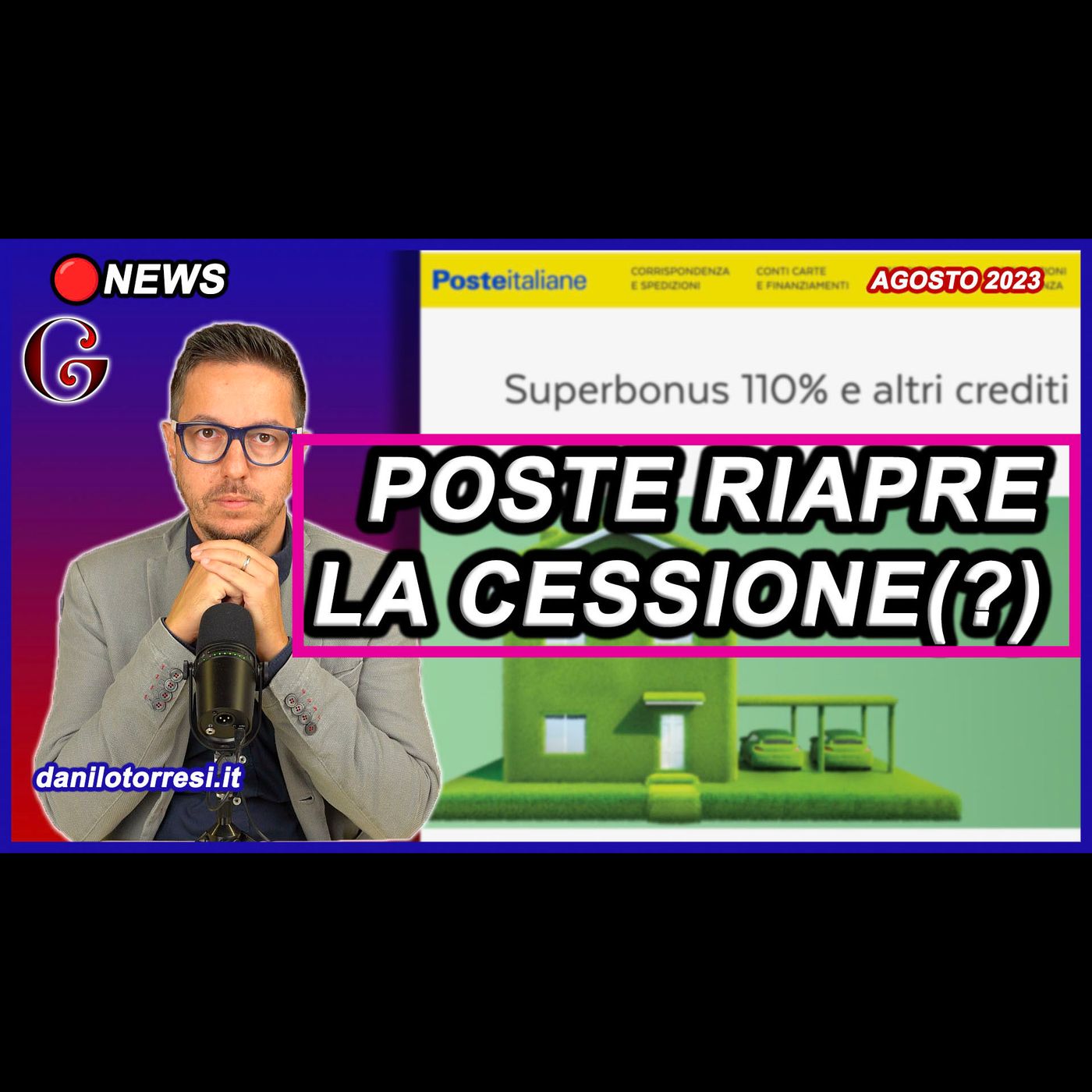 POSTE ITALIANE riapre la cessione del credito 2023?: ultime notizie sul Superbonus episode artwork