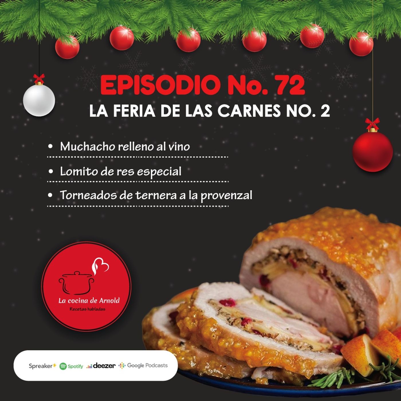 La cocina de Arnold, recetas habladas