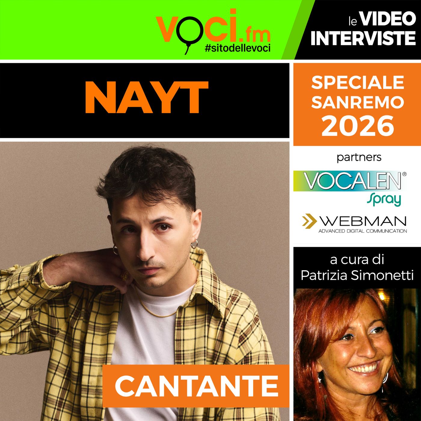 SANREMO 2026: NAYT su VOCI.fm - clicca PLAY e ascolta l'intervista episode artwork