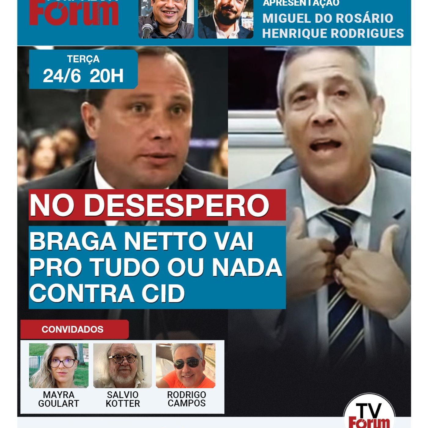 Braga Netto foi pra cima de Mauro Cid na ação do golpe | Final trágico com brasileira na Indonésia episode artwork