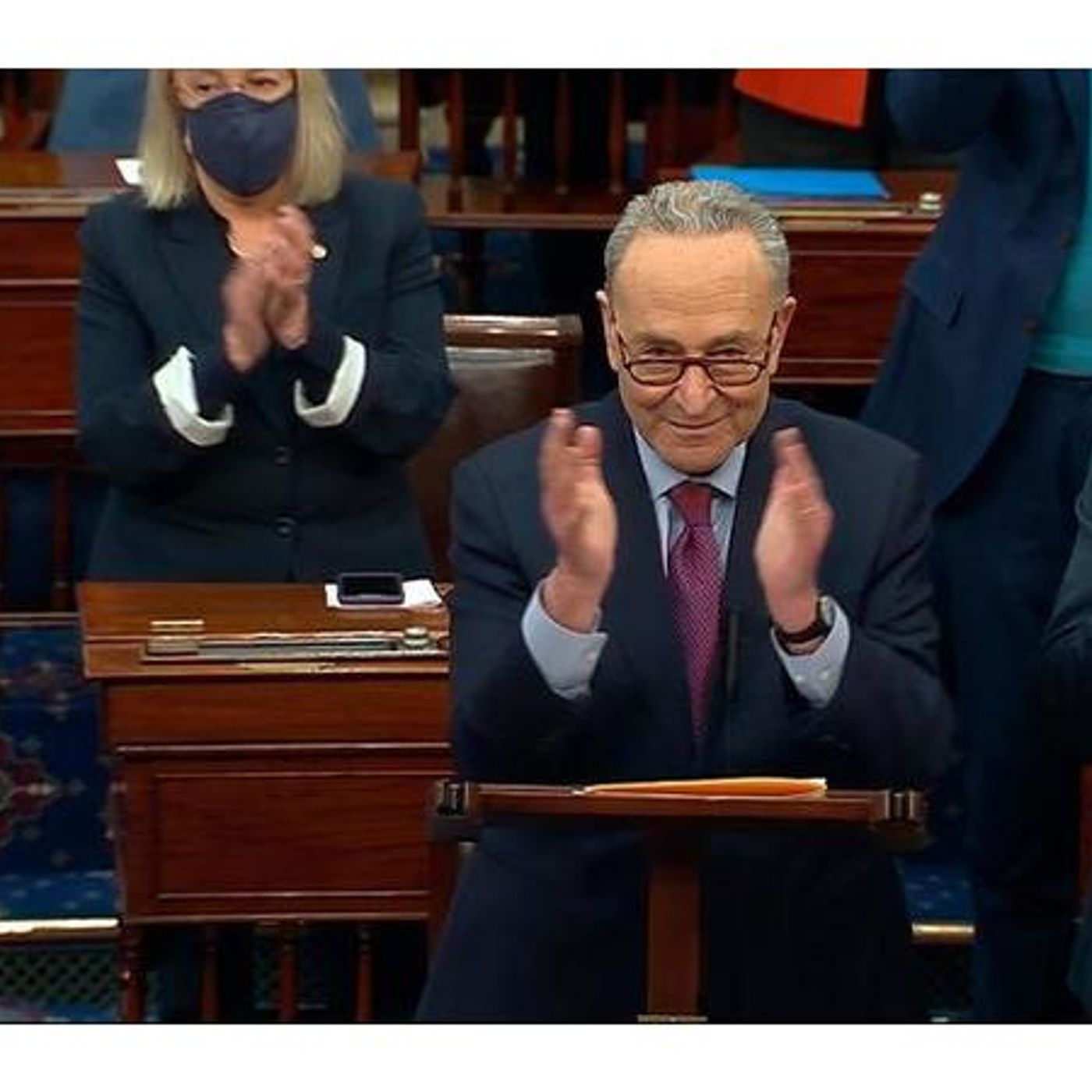 1.9 trillion aid passes Senate Joe Biden gets his victory who really wins/loses episode artwork