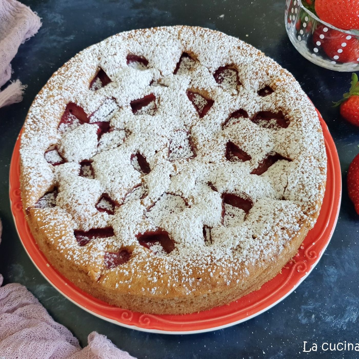 Torta morbida alle fragole senza burro episode artwork