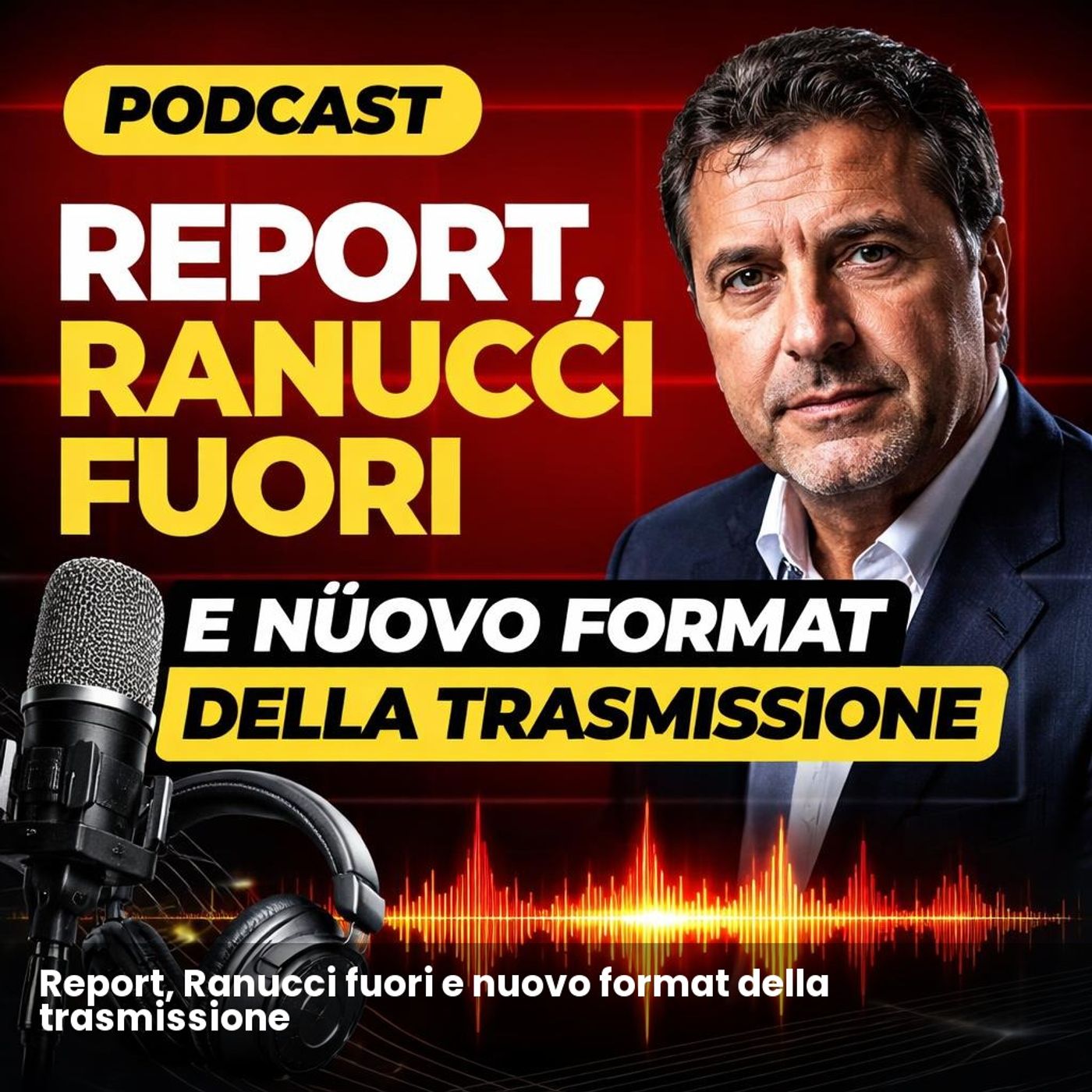 Report, Ranucci fuori e nuovo format della trasmissione episode artwork