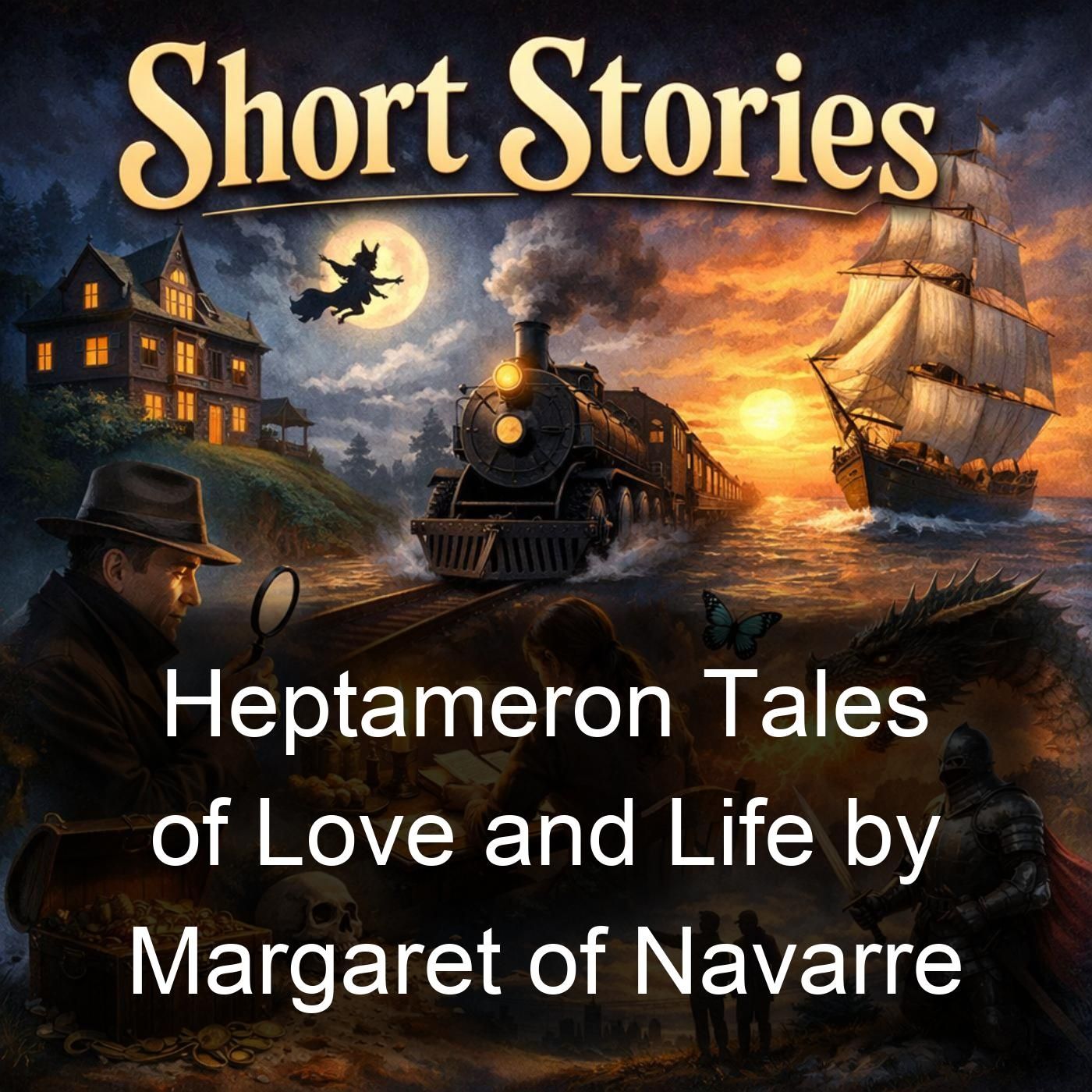 Heptameron Tales of Love and Life by Margaret of Navarre cover art