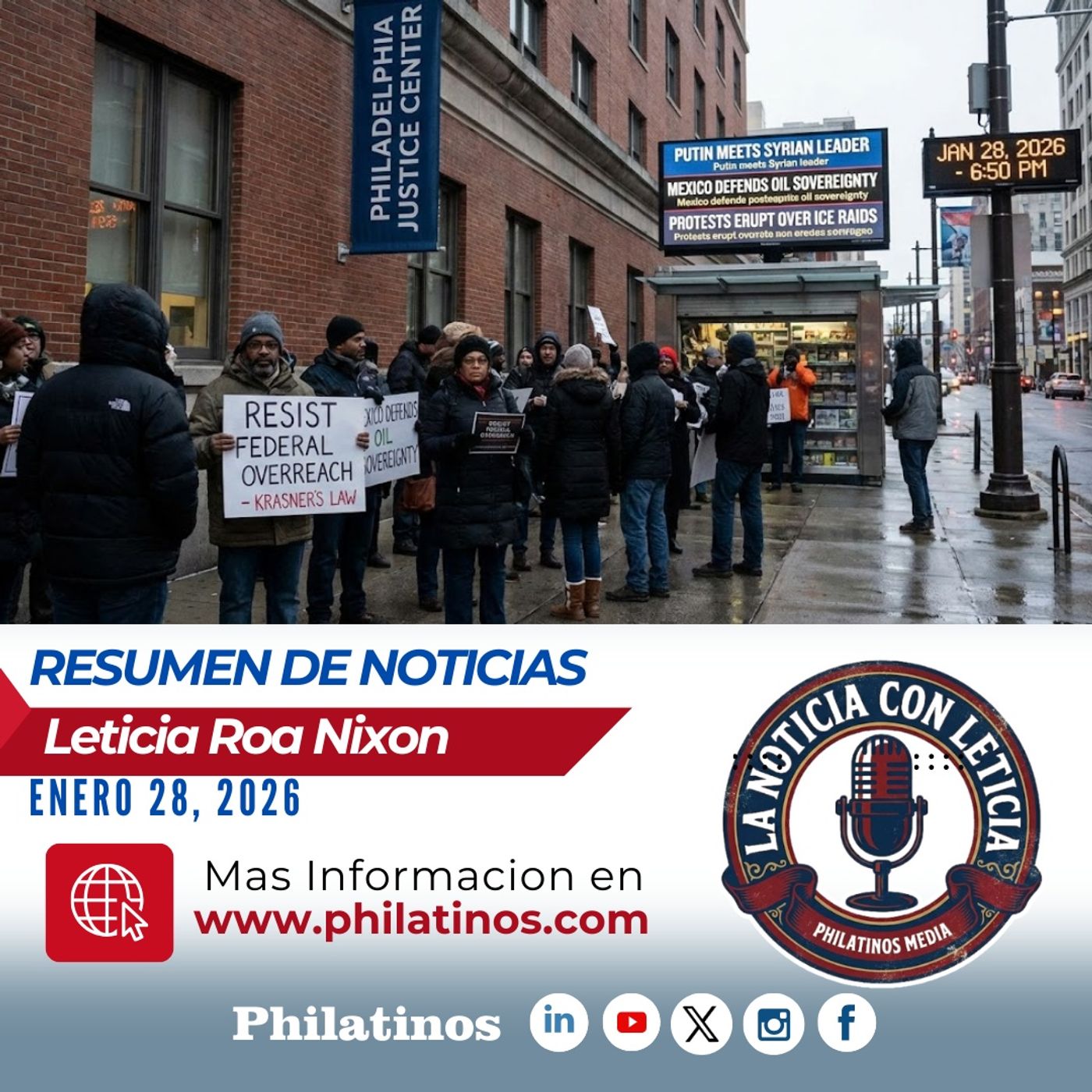 La Noticia con Leticia. Resumen de Noticias