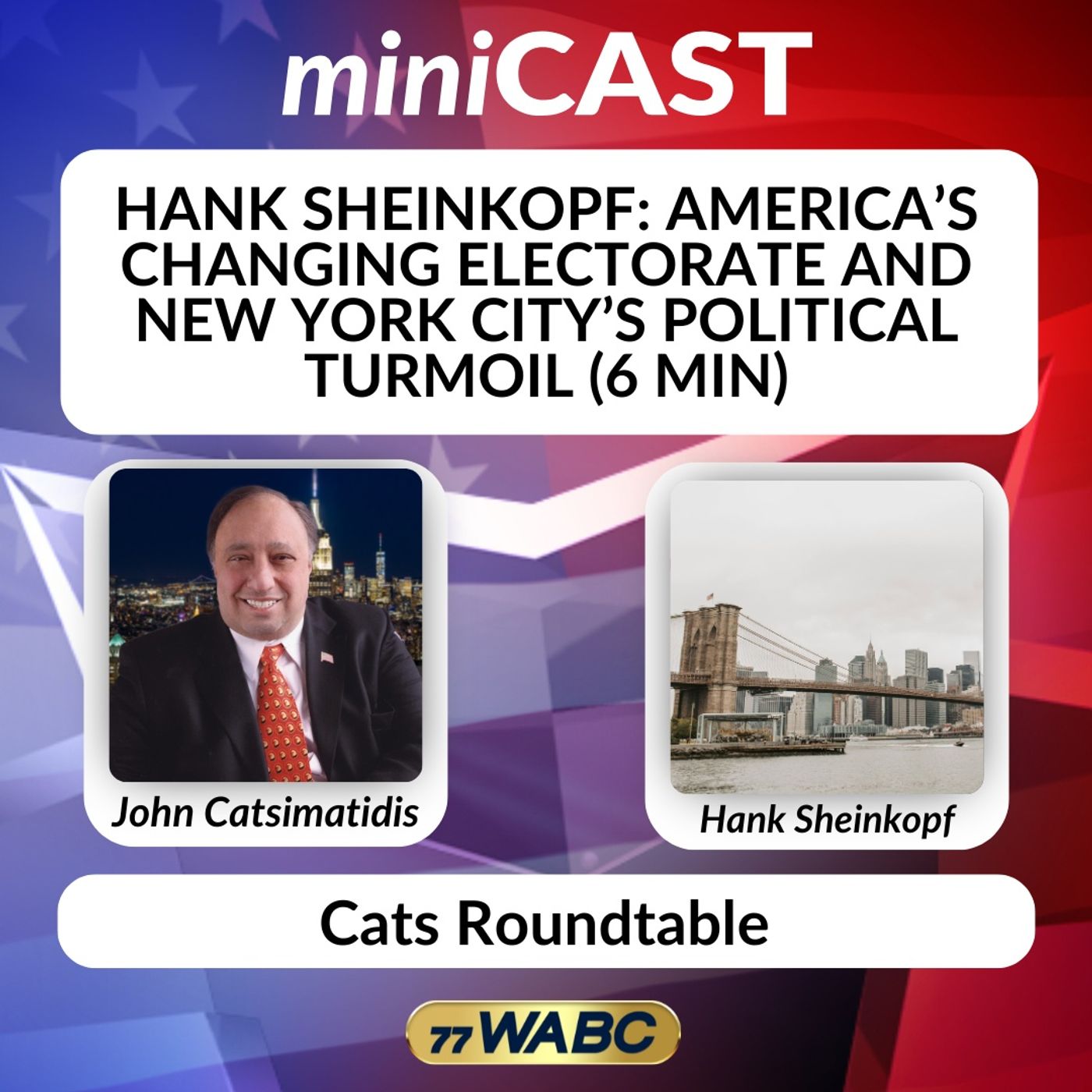 Hank Sheinkopf: America’s Changing Electorate and New York City’s Political Turmoil (6 min) episode artwork