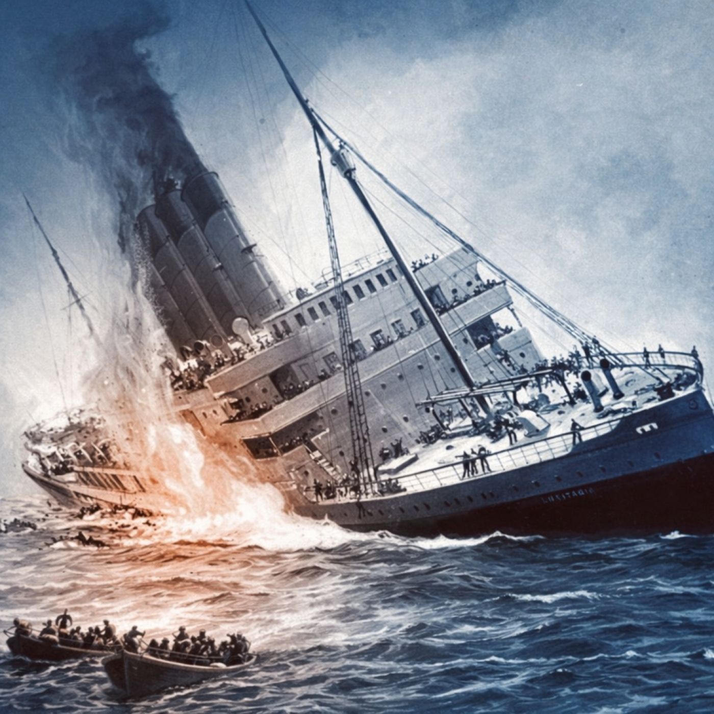 Voces del Misterio FUTURO: RMS Lusitania, el hundimiento, los misterios y la tragedia que cambió la Historia — Voces del Misterio cover