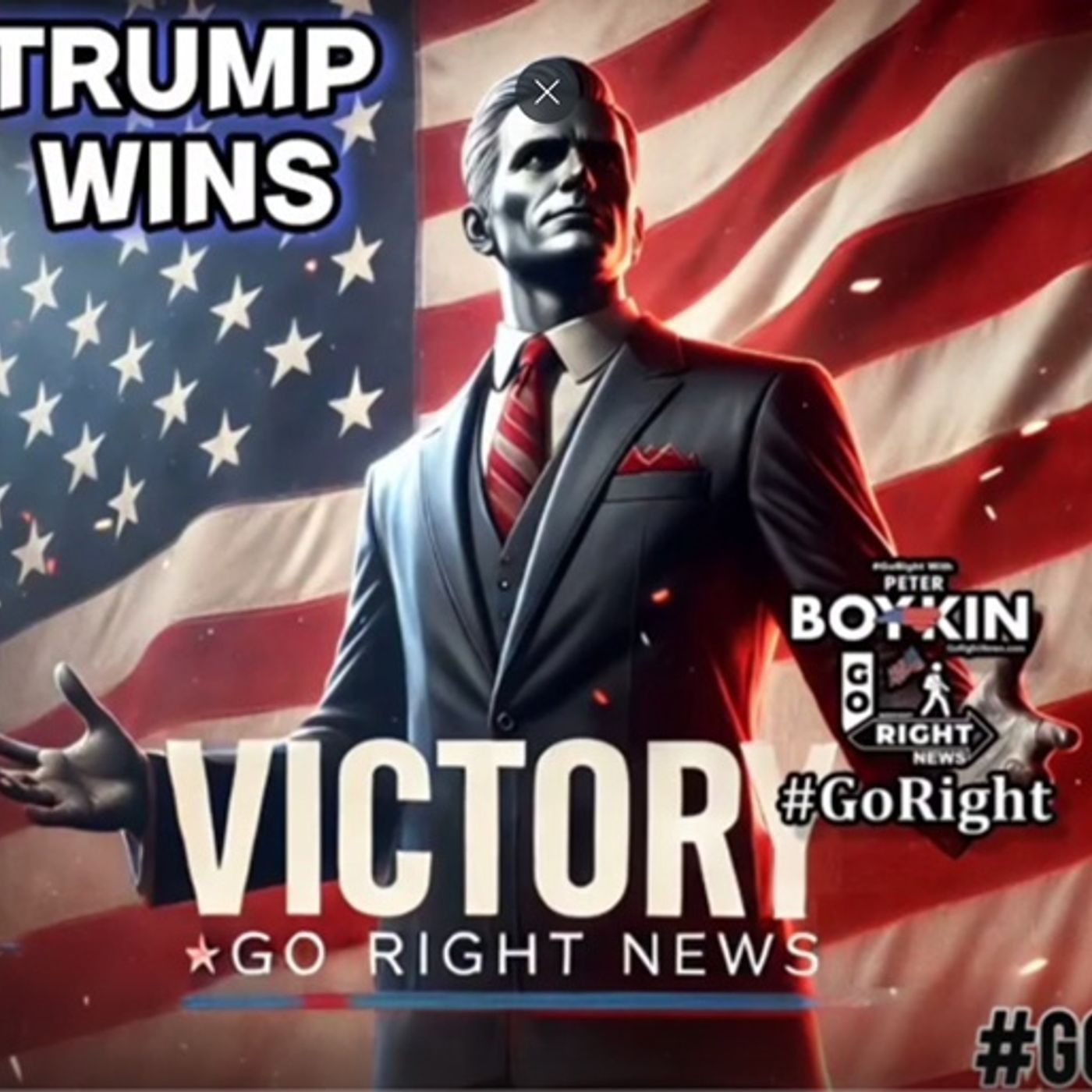 TRUMP WINS  #GoRightNews