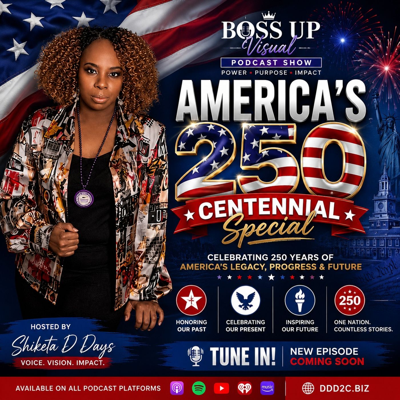 America's 250 Centennial Special episode artwork