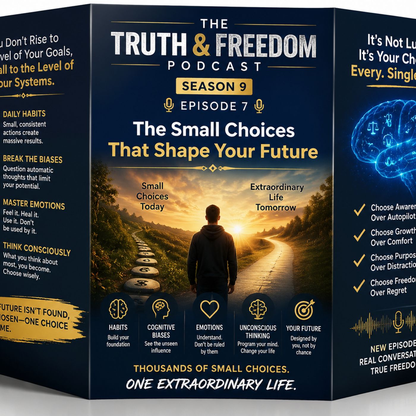 Truth & Freedom Podcast: S 9 Ep 7-The Decisions That Quietly Shape Your Destiny episode artwork