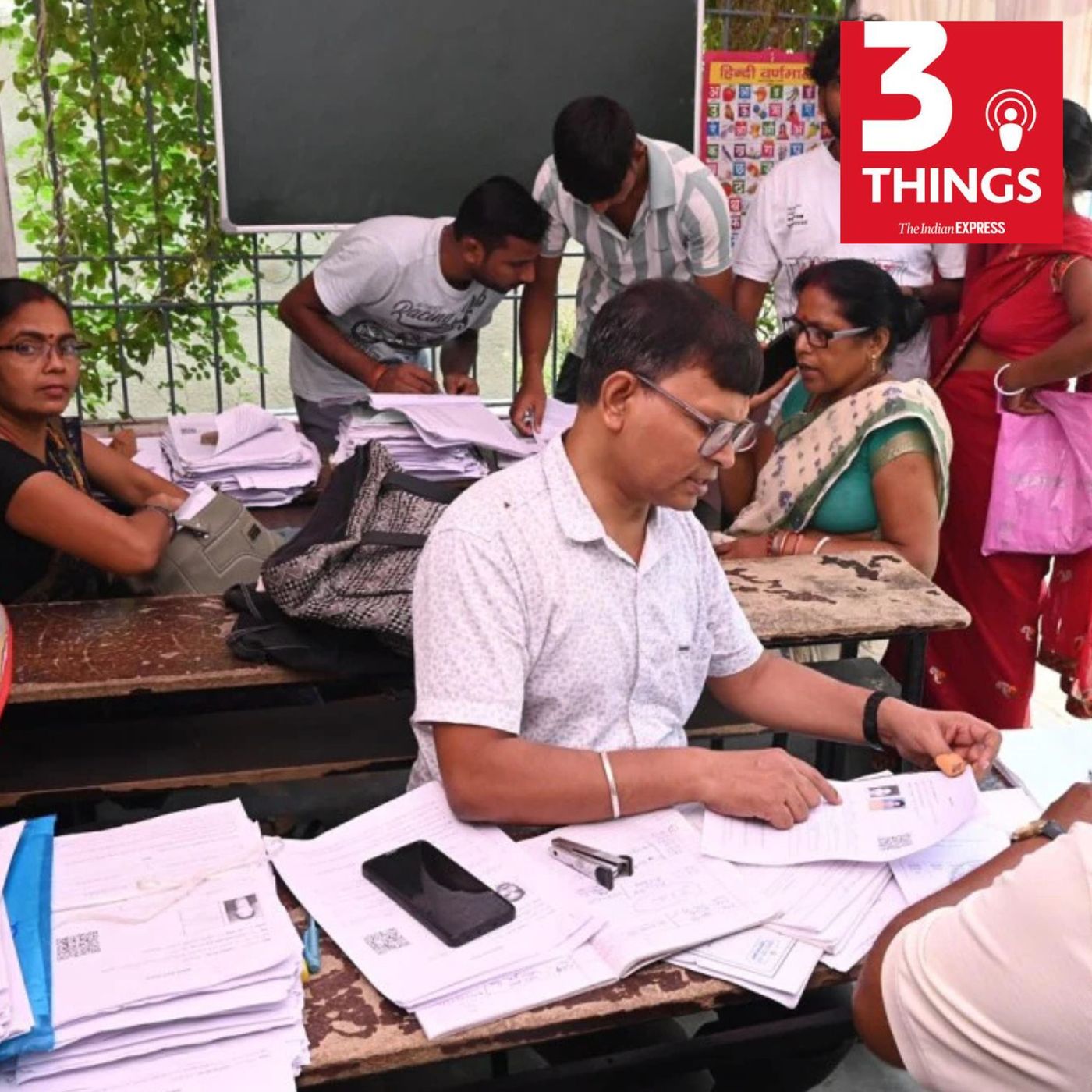 SIR's legality, CBSE digital evaluation row, and a building collapse