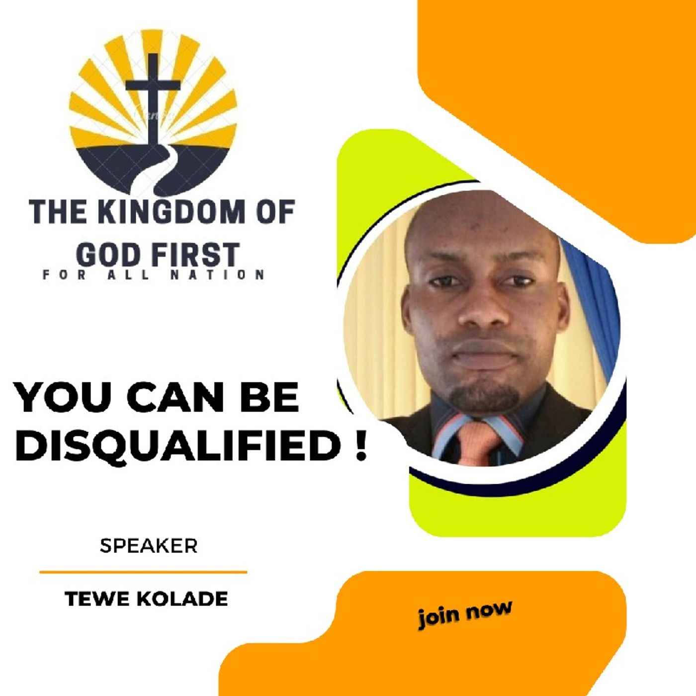 YOU CAN BE DISQUALIFIED!