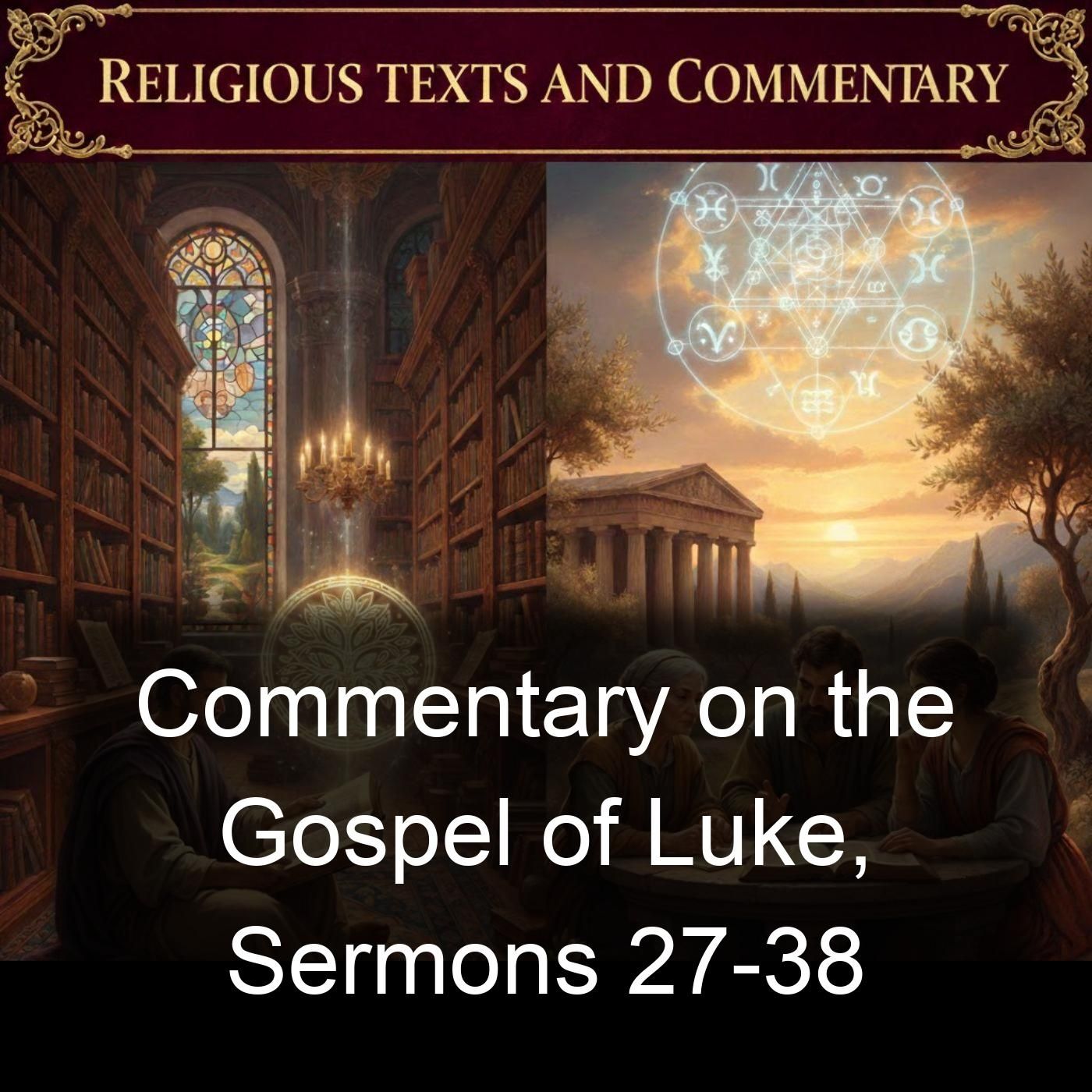 Commentary on the Gospel of Luke, Sermons 27-38 cover art