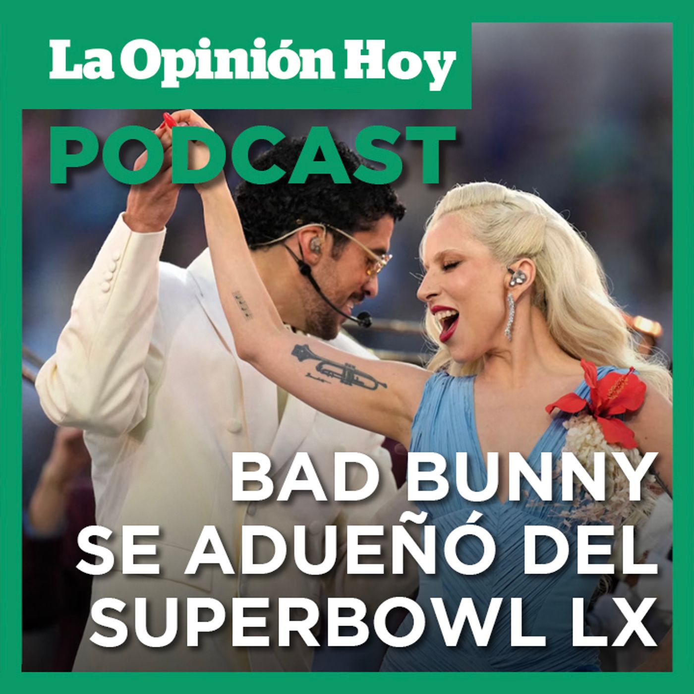 Seahawks y Bad Bunny, los campeones del Superbowl LX.
