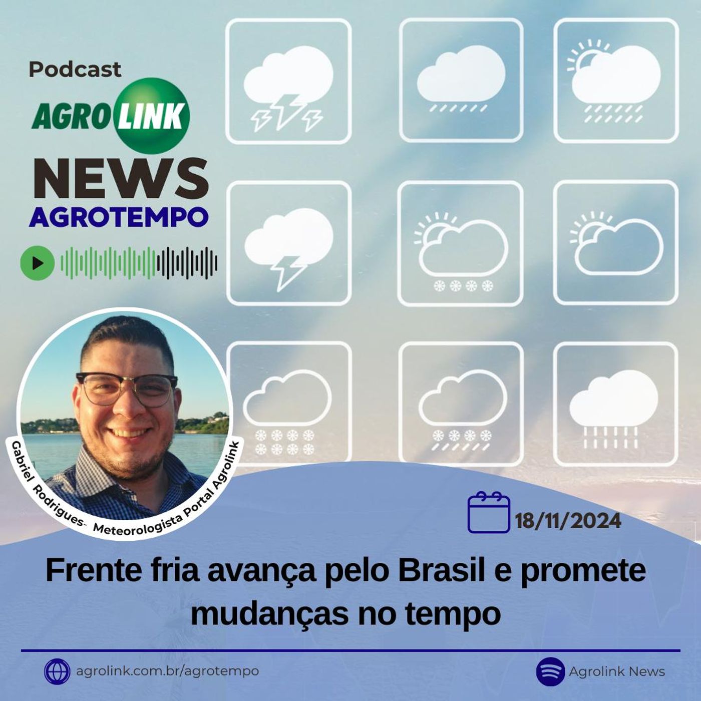 Frente fria avança pelo Brasil e promete mudanças no tempo episode artwork