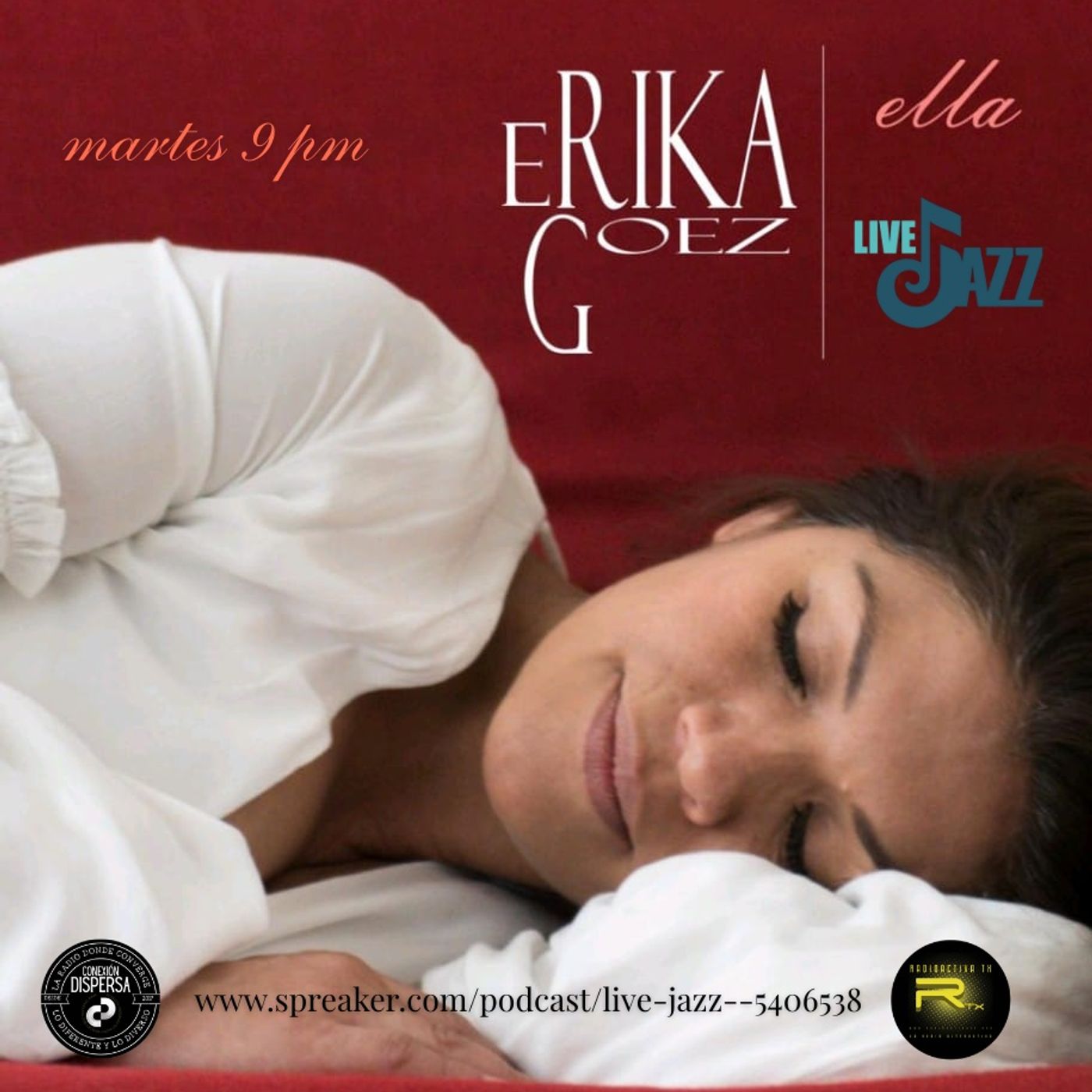 live jazz Erika goez podcast episode artwork