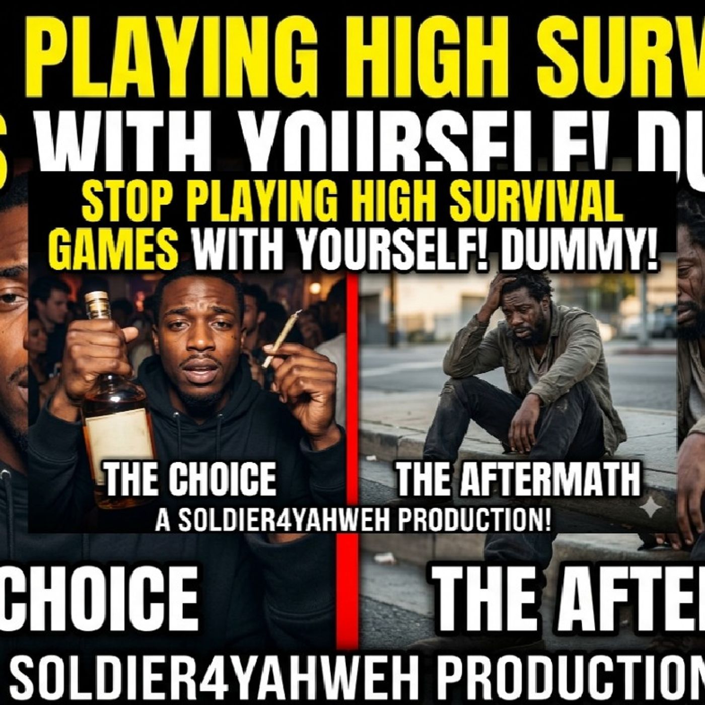 STOP PLAYING THESE HIGH SURVIVAL GAMES WITH YOUR LIFE DUMMY! REPENT! LET YAHWEH HEAL U! episode artwork