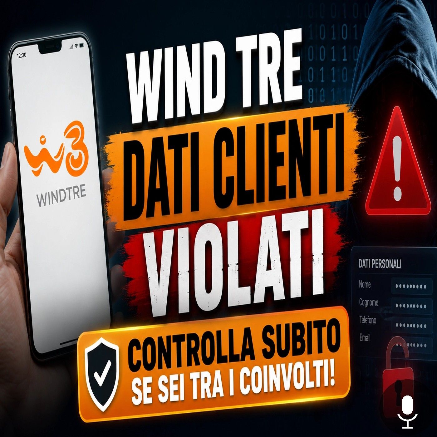 Wind Tre dati clienti violati, multa da 1,7 milioni episode artwork