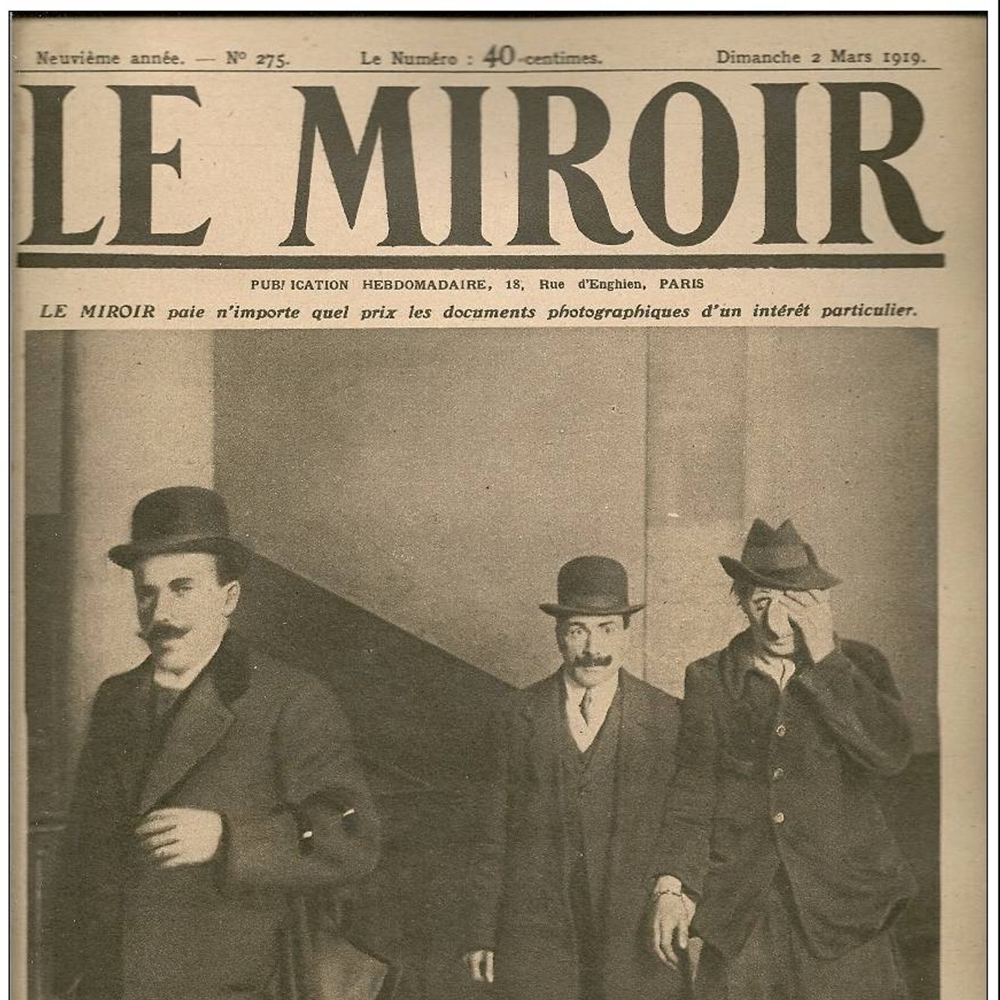 Un caffè con lo storico - Un attentato (fallito) a Parigi nel 1919 episode artwork
