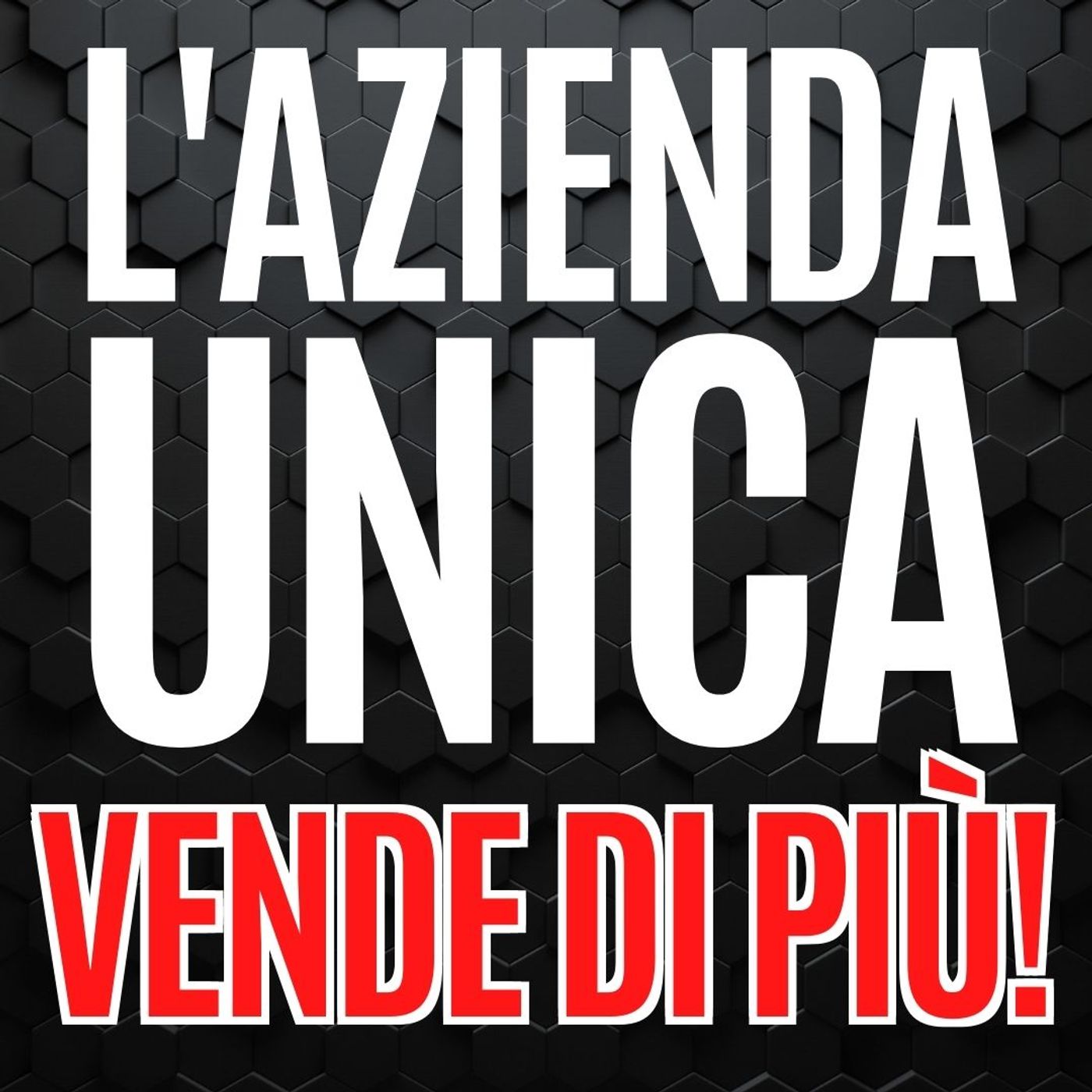 104 - Se la tua Azienda è UNICA vendi molto di più - Pillole di Comunicazione per le Aziende episode artwork