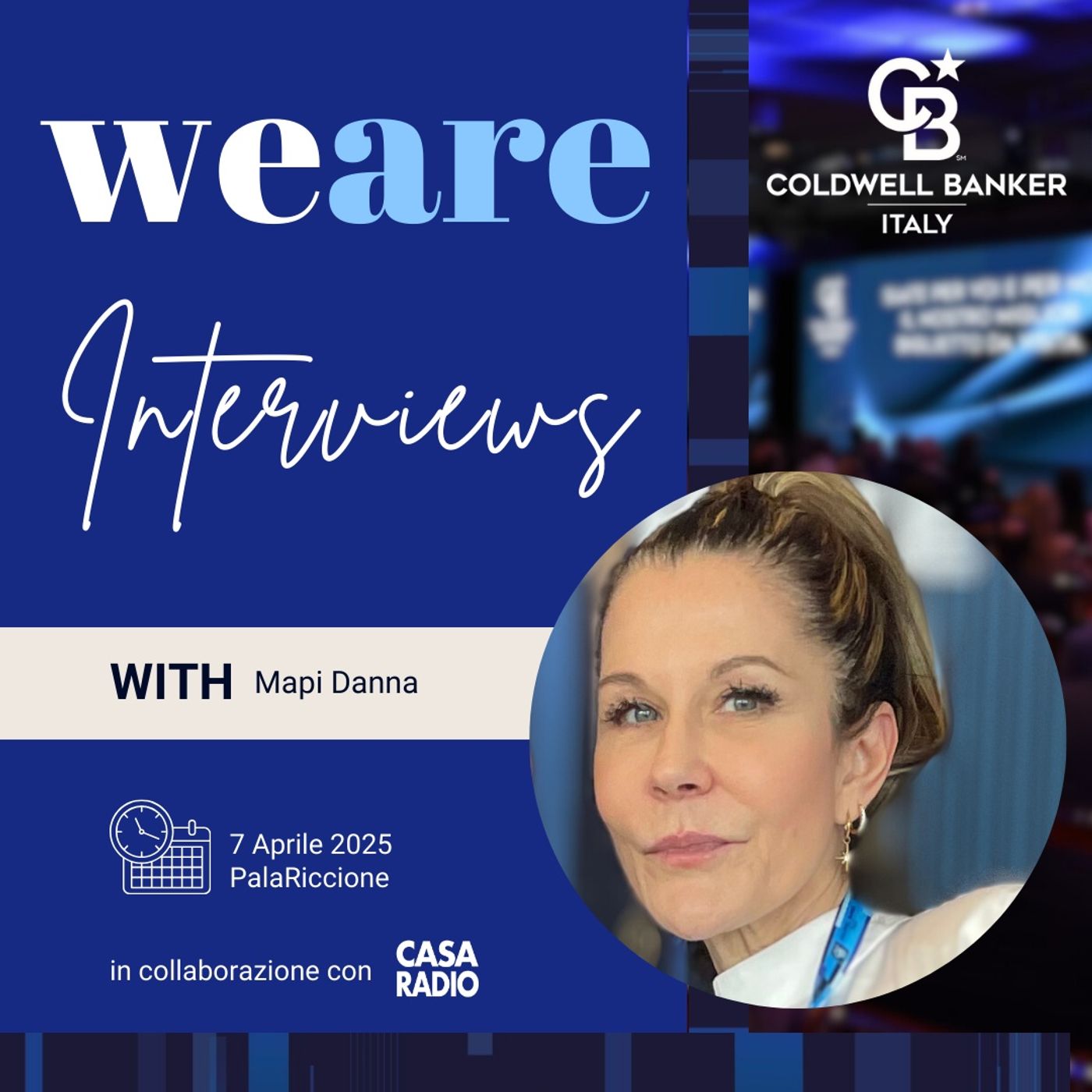 Intervista con Mapi Danna durante la convention Coldwell Banker 2025 a Riccione episode artwork