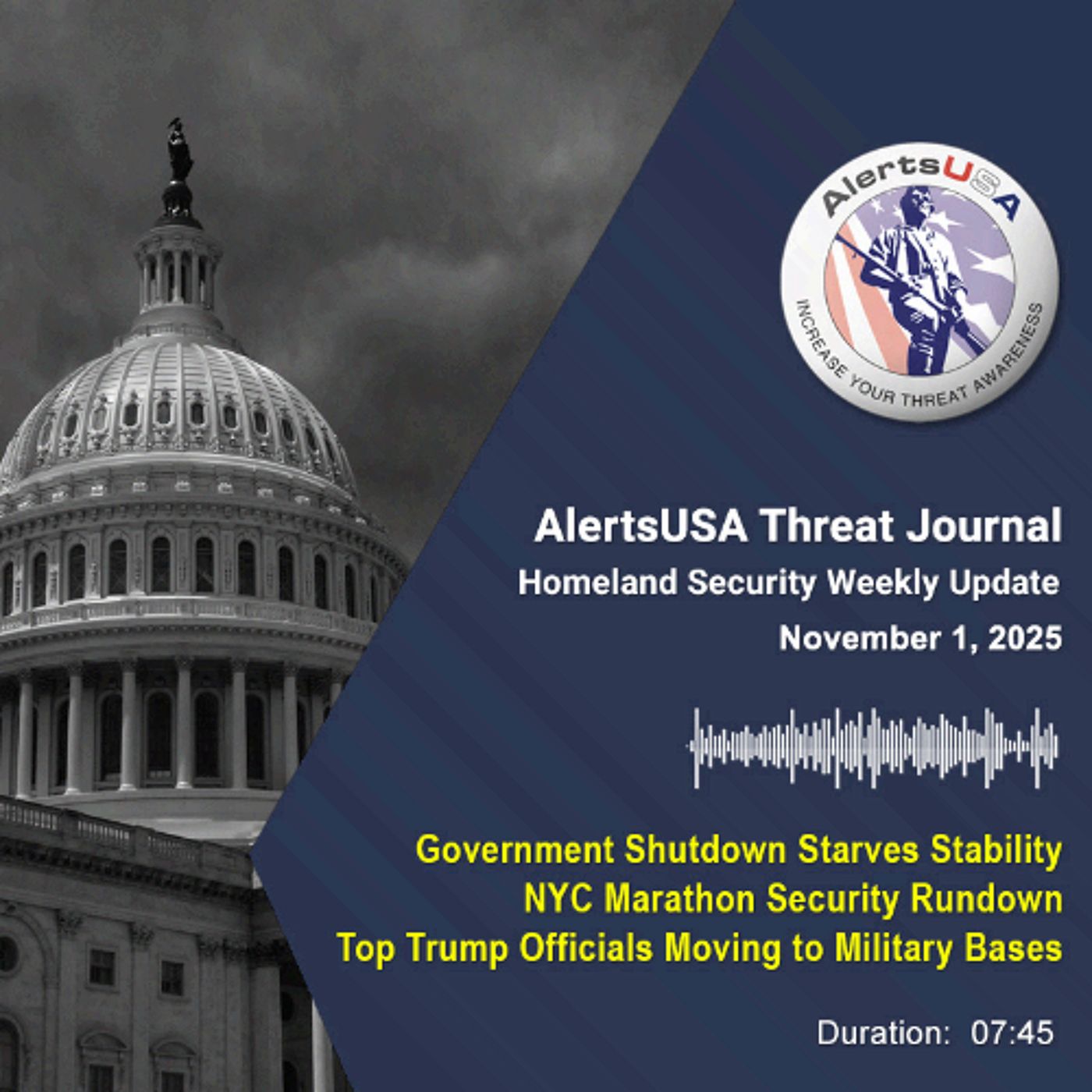 Homeland Security Weekly Update - Nov 1, 2025