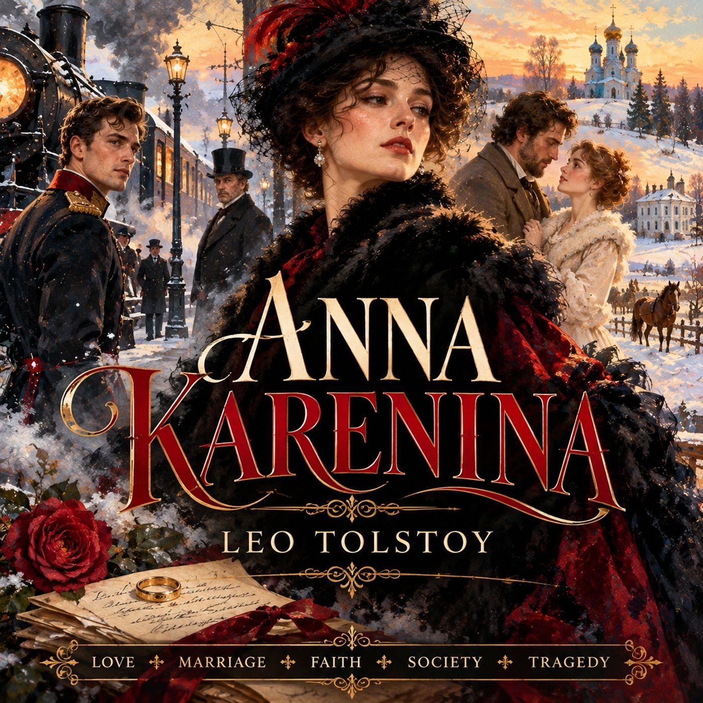 Anna Karenina by Leo Tolstoy | Classic Russian Romance, Marriage, Faith, Society & Tragedy Part 1 episode artwork