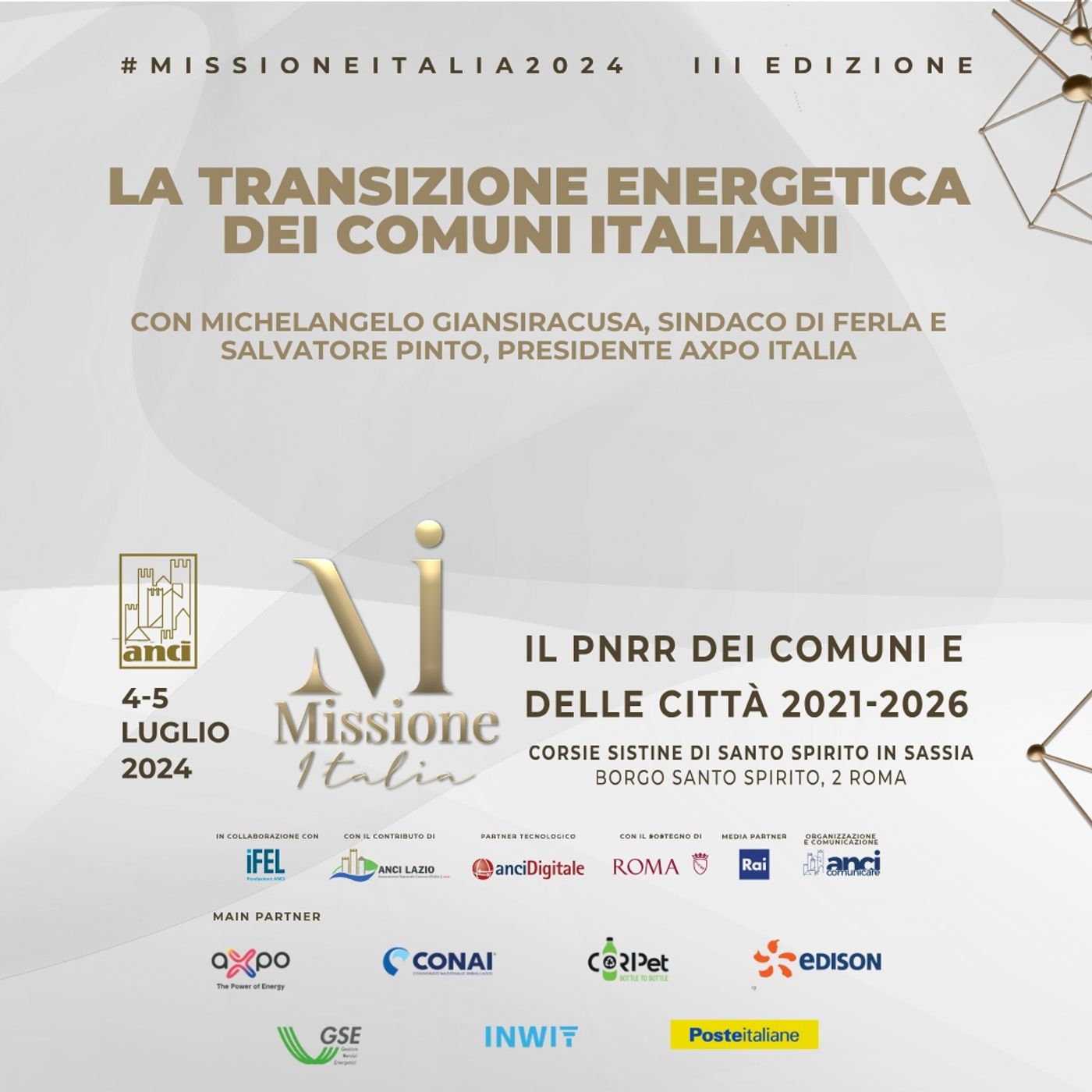 Missione Italia 2024 - ANCI