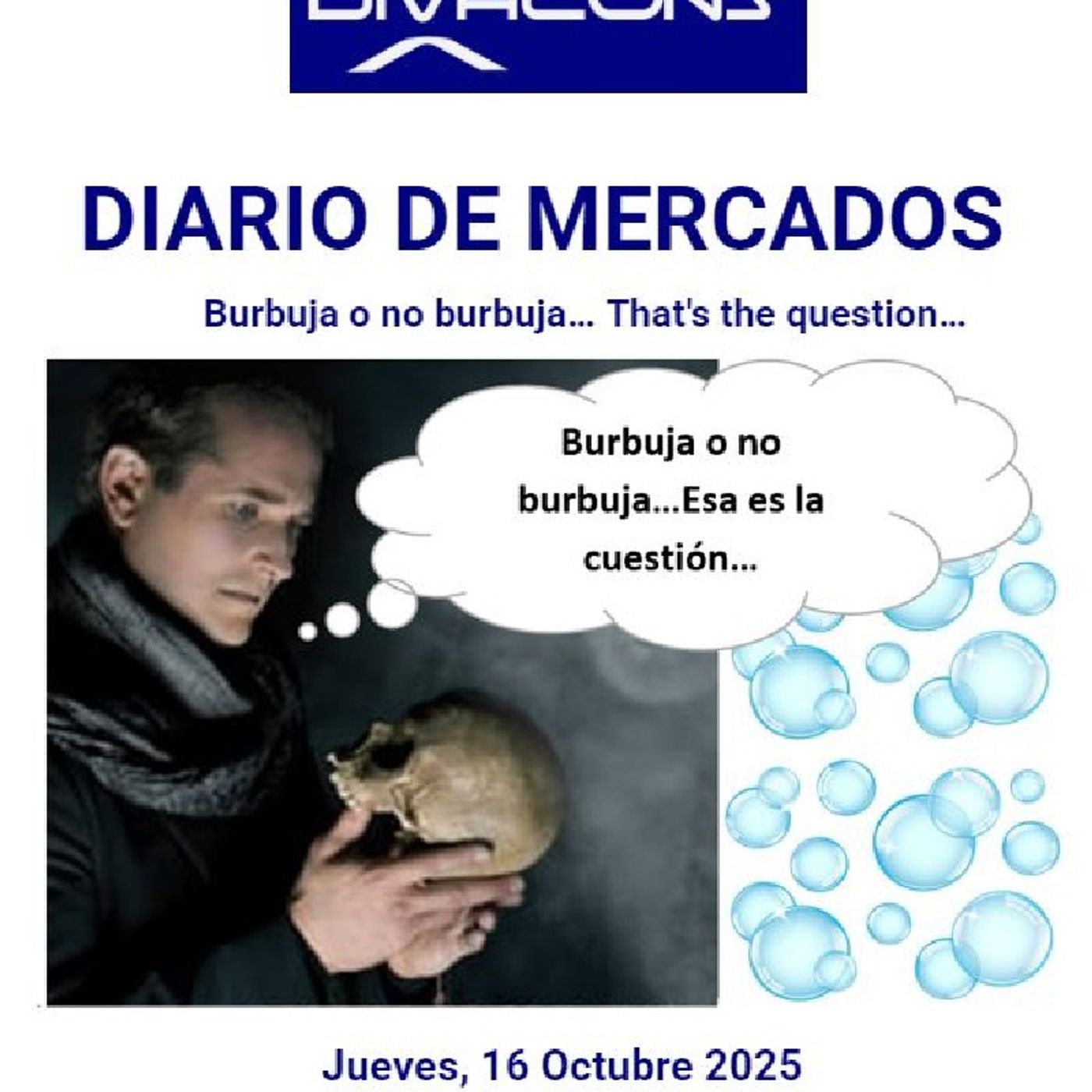 PODCAST PREMIUM DIARIO DE MERCADOS Jueves 16 Octubre 2025 PODCAST PREMIUM DIARIO DE MERCADOS Jueves 16 Octubre 2025