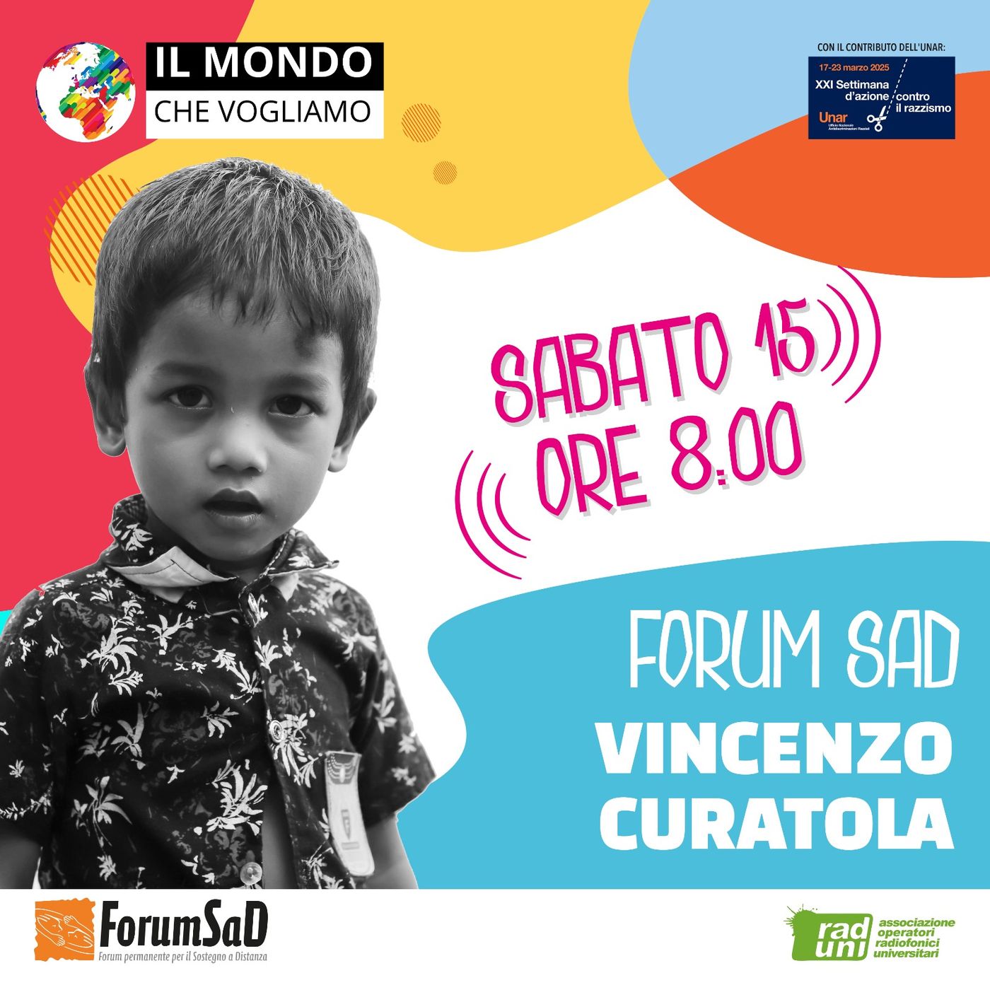 Il Mondo che vogliamo - Intervista a Vincenzo Curatola, presidente di ForumSaD