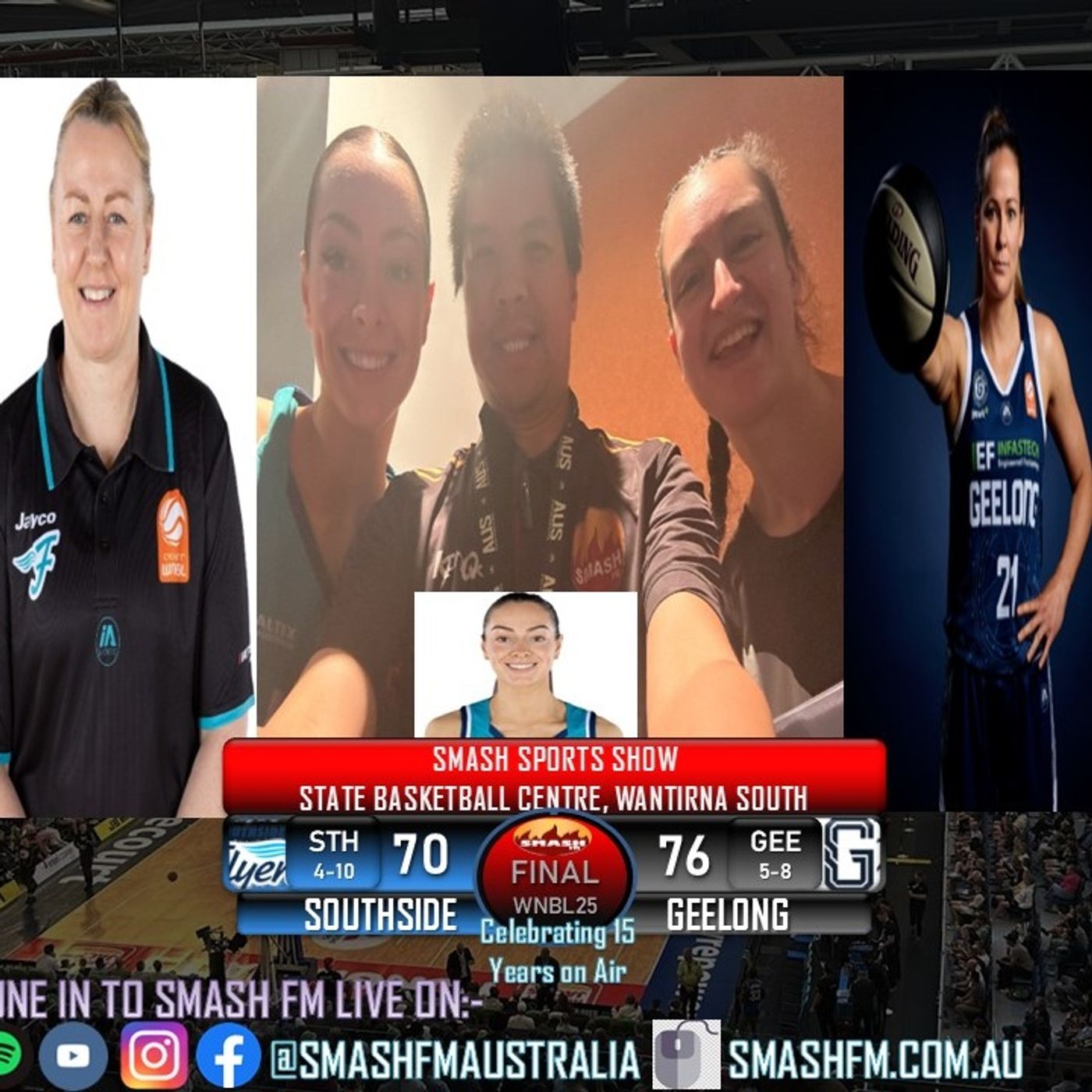 SSS15THYR: WNBL25 Wk11 Press Conference - Southside (70) v Geelong (76) 080125