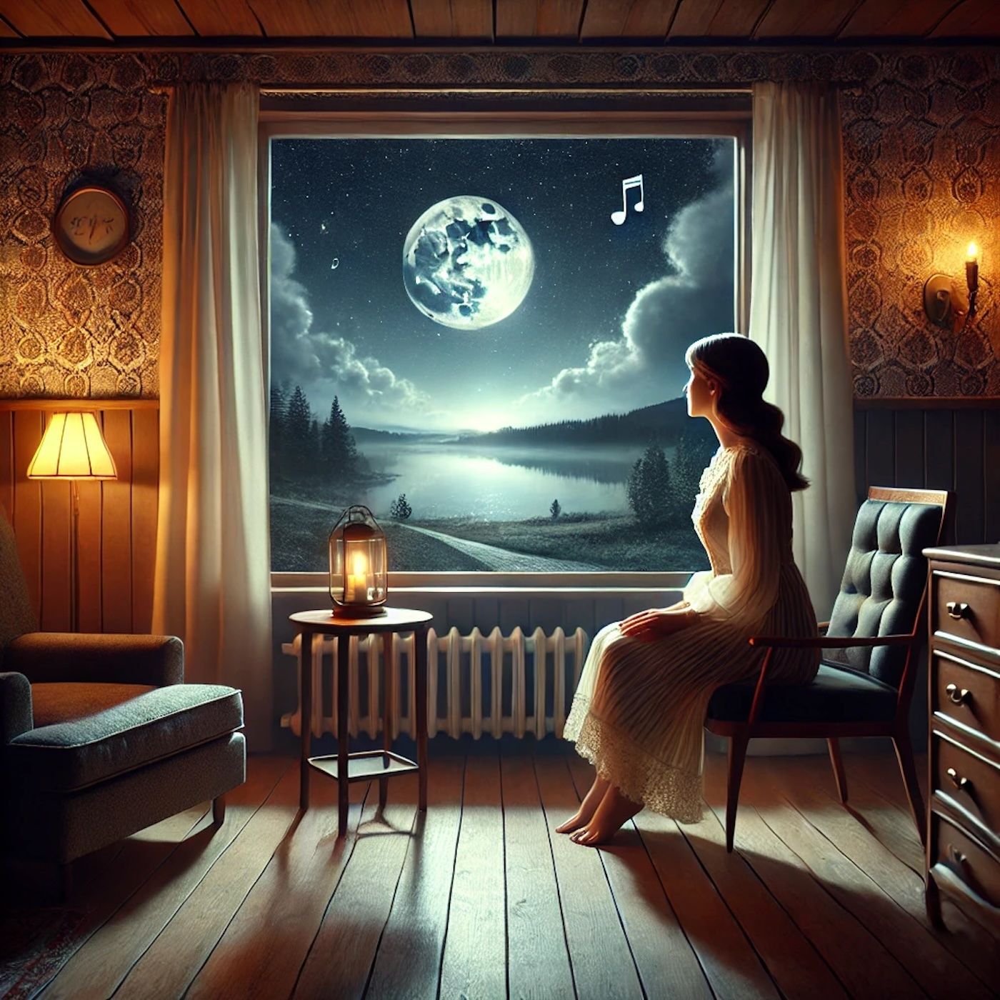 "So many nights I'd sit by my window, waiting for someone to sing me his song.." episode artwork